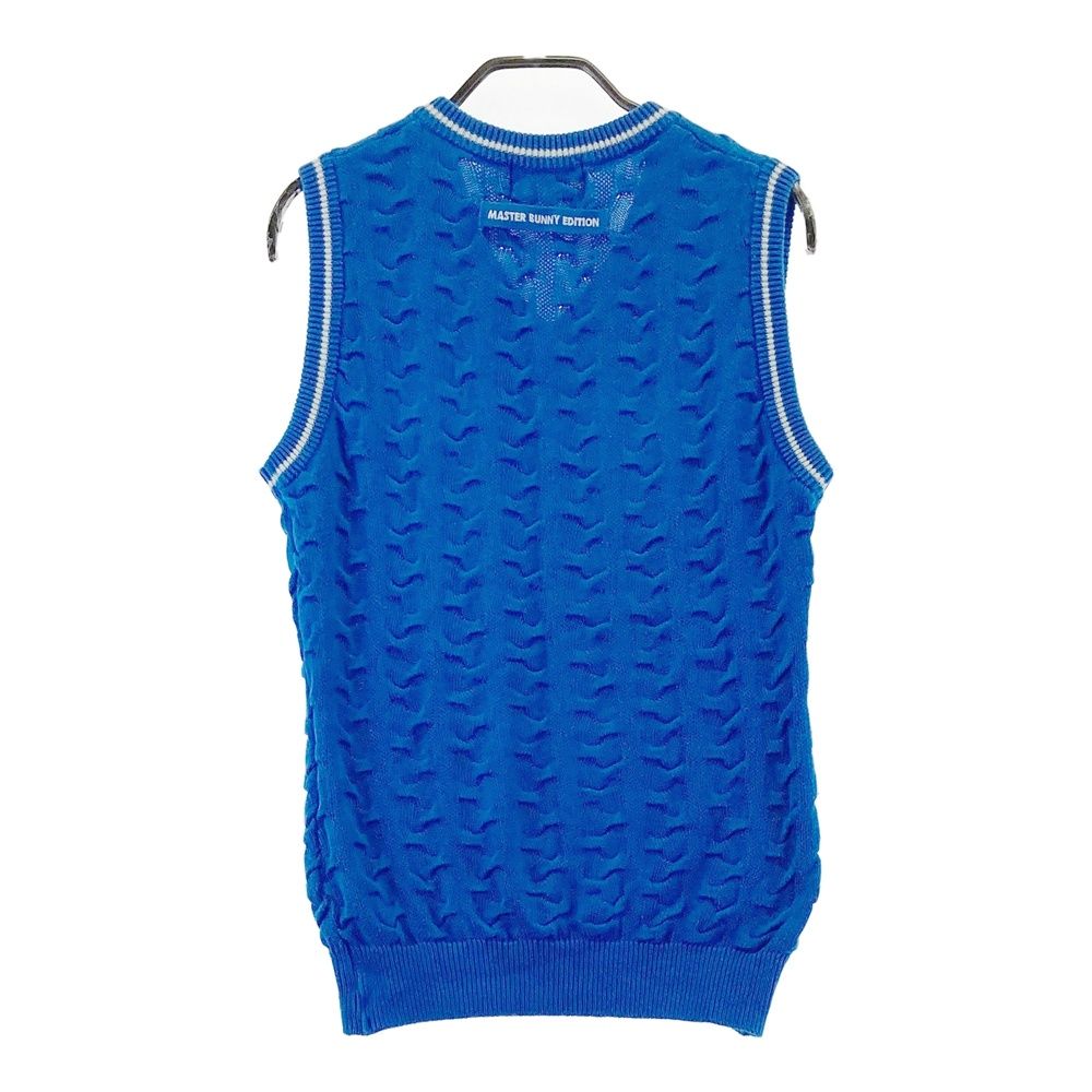MASTER BUNNY EDITION ベージュ ベスト サイズ0 MASTER BUNNY EDITION（マスターバニーエディション） 裏地付ジップ