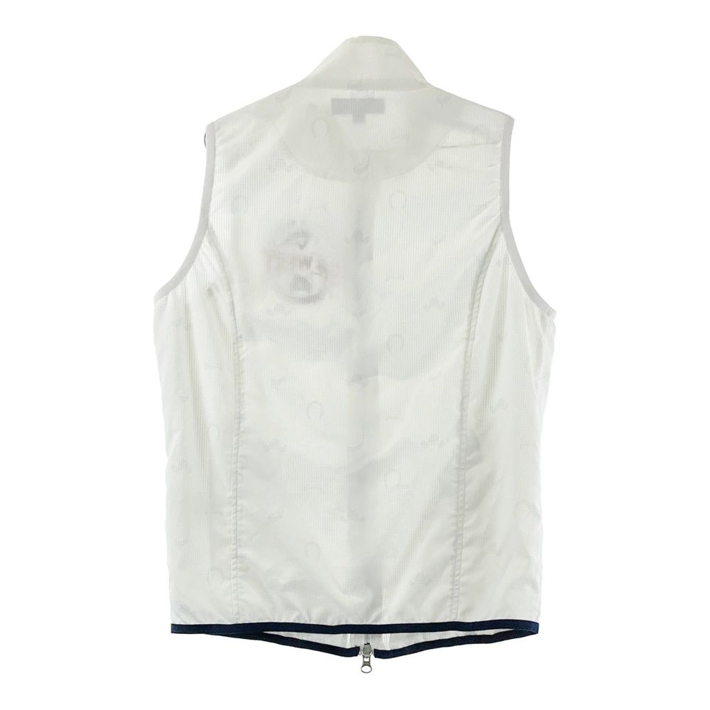 Callaway ホワイト ジップアップベスト サイズ：M CALLAWAY キャロウェイ ジップベスト ホワイト系