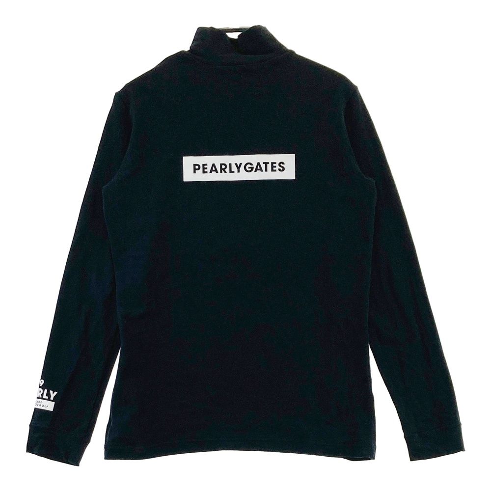 サイズ：2 PEARLY GATES パーリーゲイツ ハイネック長袖Tシャツ