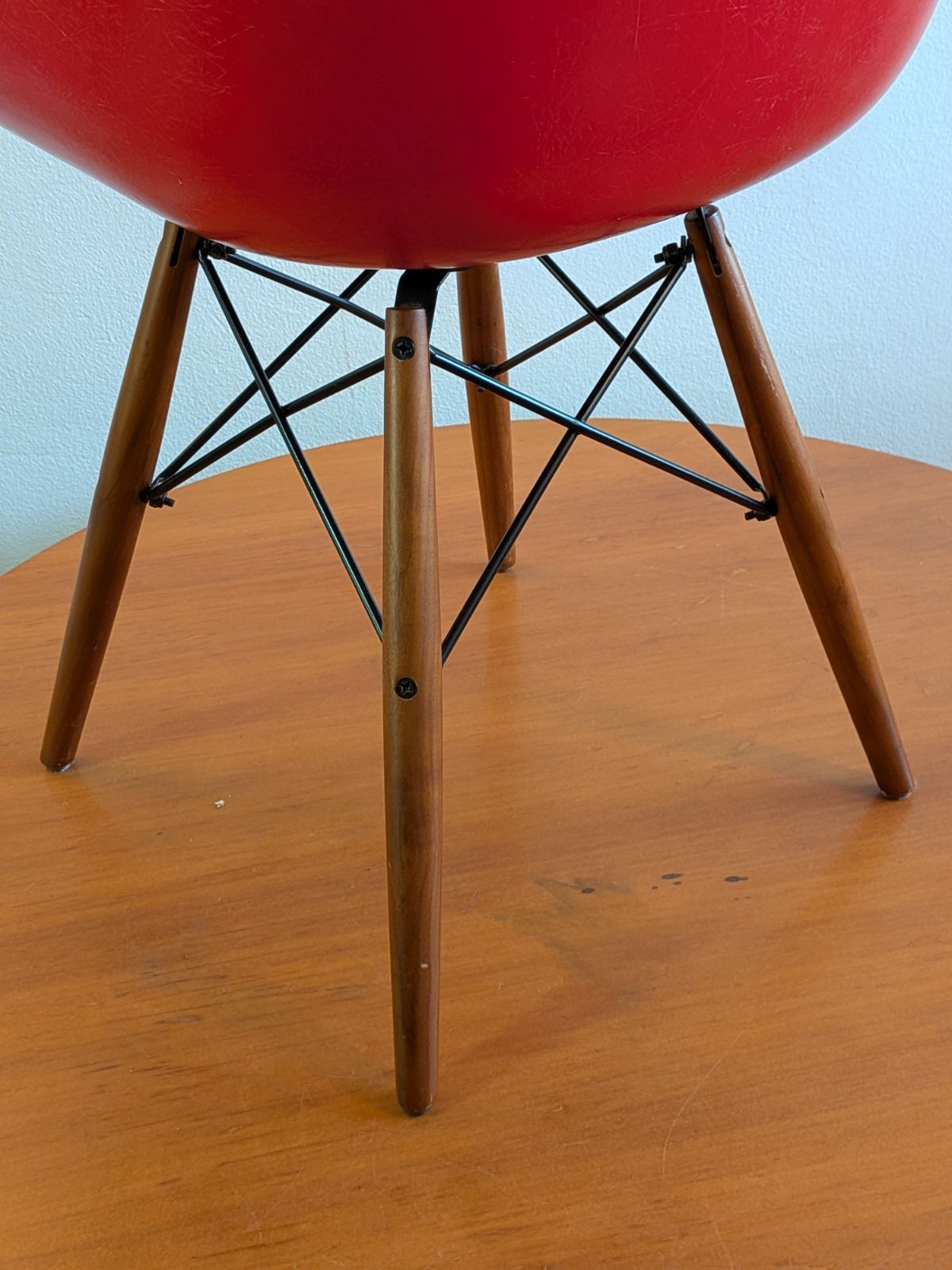 ヴィンテージ Modernica モダニカ アームシェルチェア レッド ドゥエル