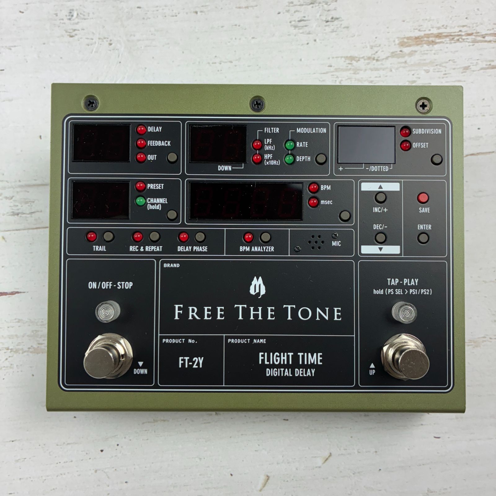 Free The Tone FLIGHT TIME / FT-2Y #ES0783 - メルカリ