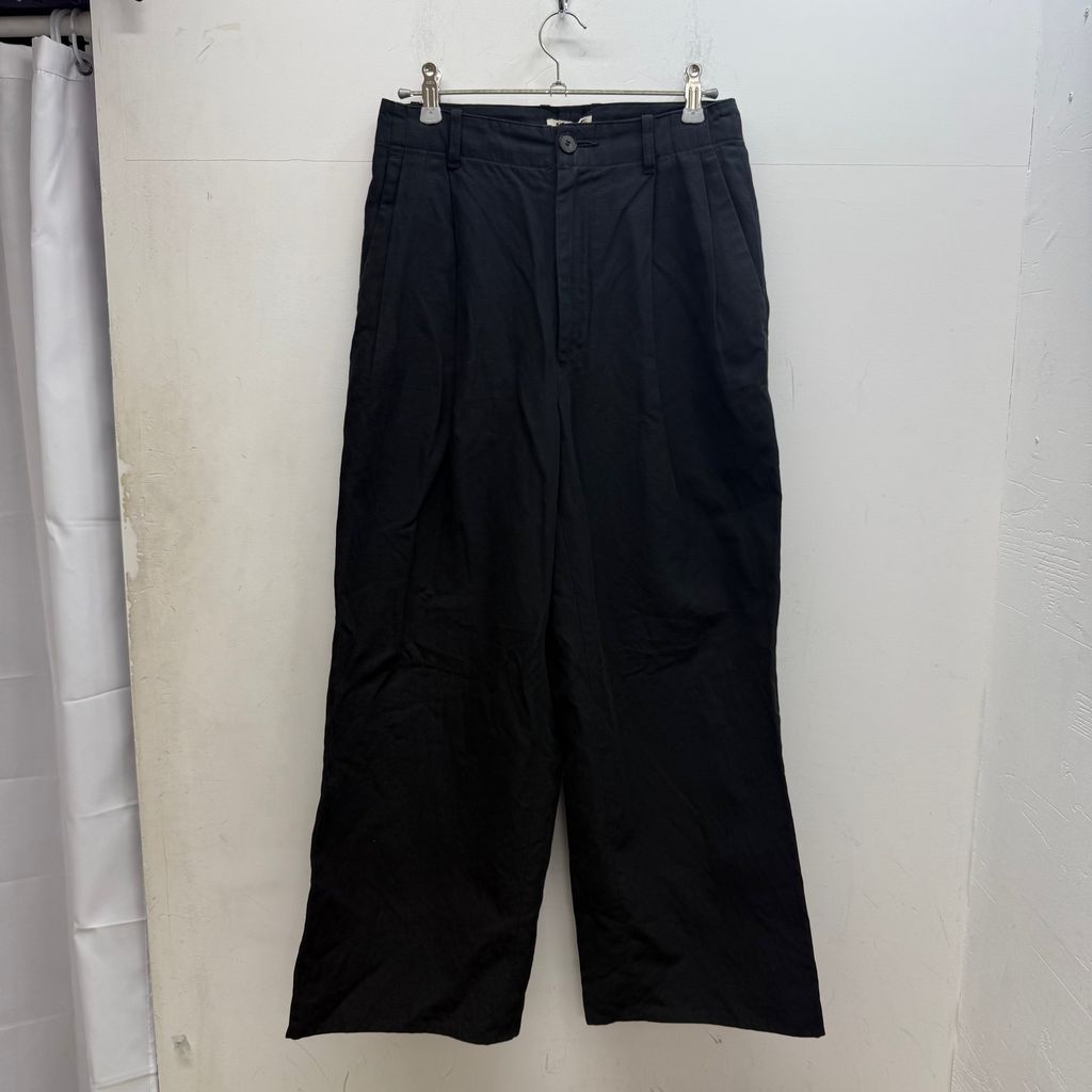 AURALEE オーラリー 22SS HARD TWIST FINX LINEN CHINO PANTS