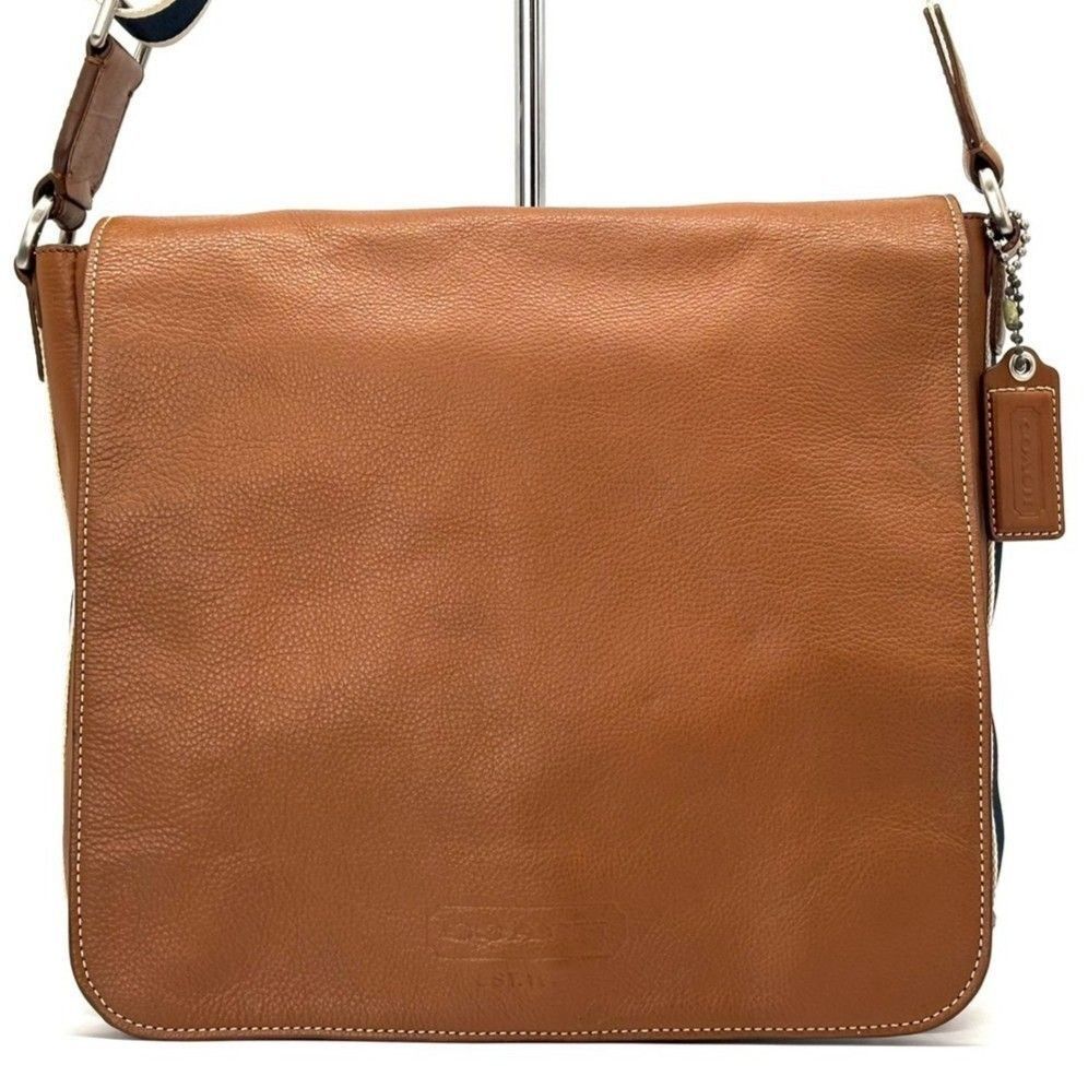 美品 コーチ ヘリテージ シグネチャー メッセンジャーバッグ ブラック A4可 COACH メンズメッセンジャーバッグ｜バッグ｜ファッション おすすめ