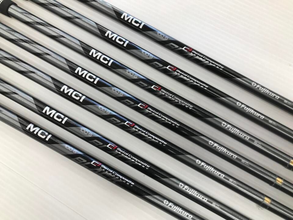 ミズノ Mizuno Pro 520 MCI BLACK 100 Sフレックス アイアンセット