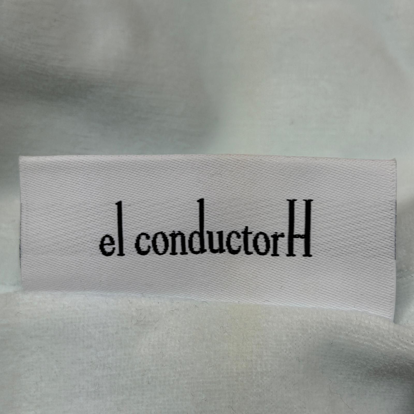 参考上代61600円 未使用 el conductorH 25SS PEARL PIPING VELOURS