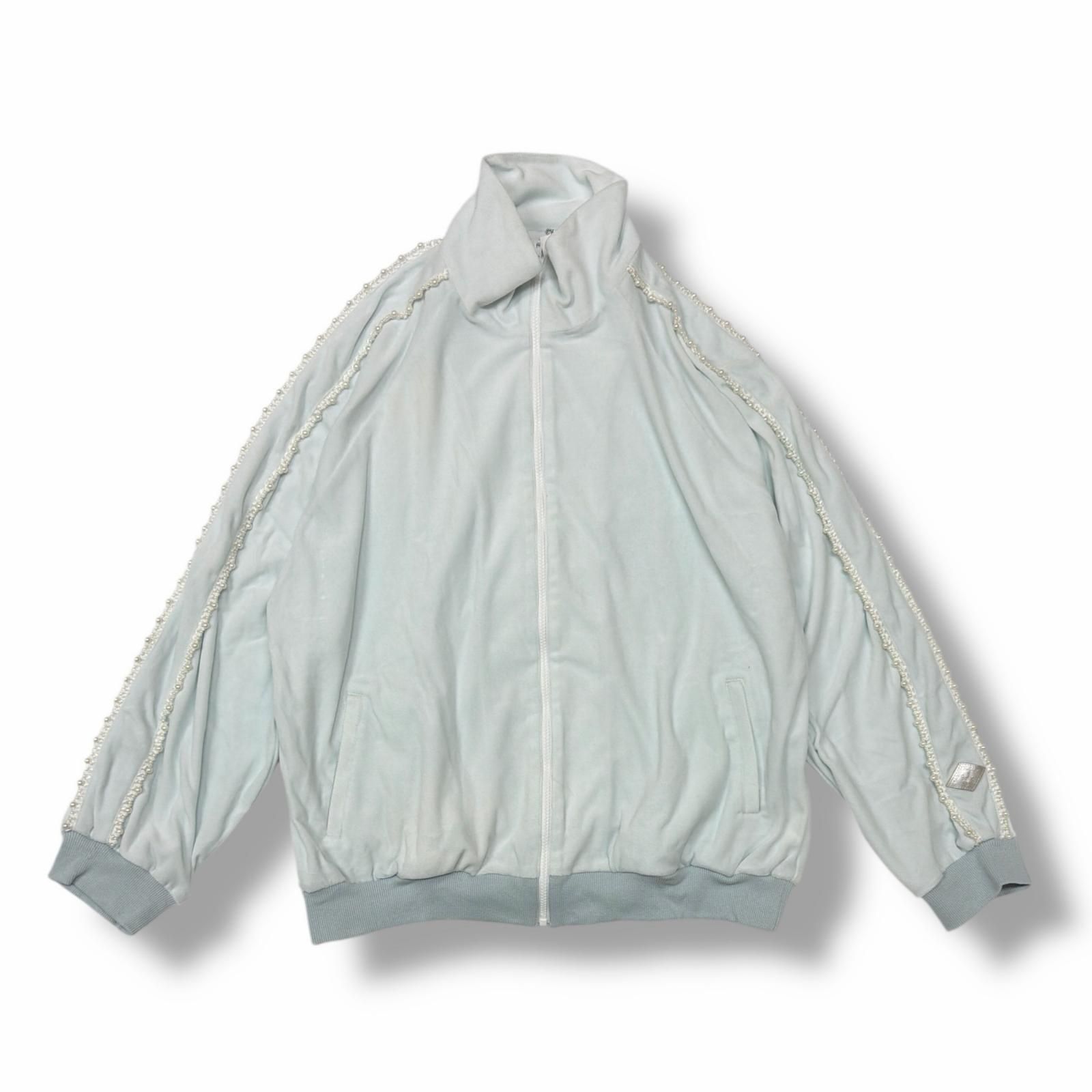 参考上代61600円 未使用 el conductorH 25SS PEARL PIPING VELOURS