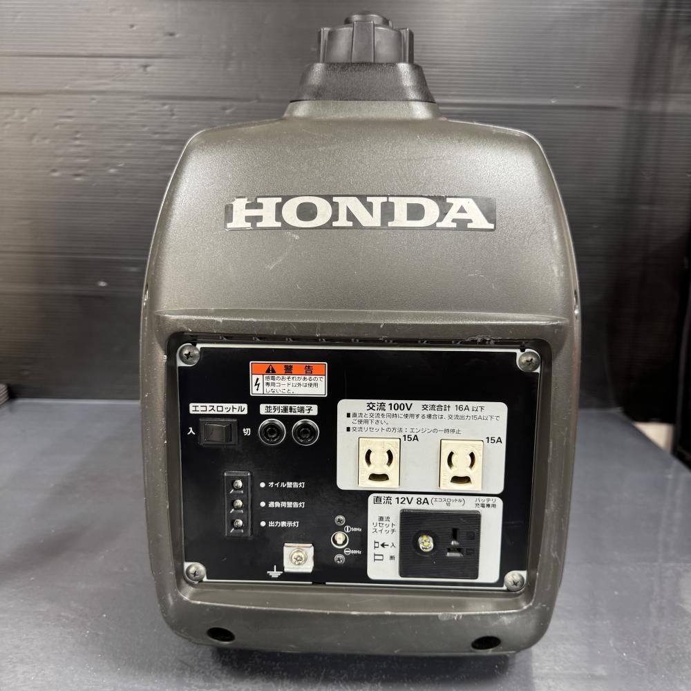 中古】HONDA EU16i インバーター発電機（1600W相当）※商品説明欄必読