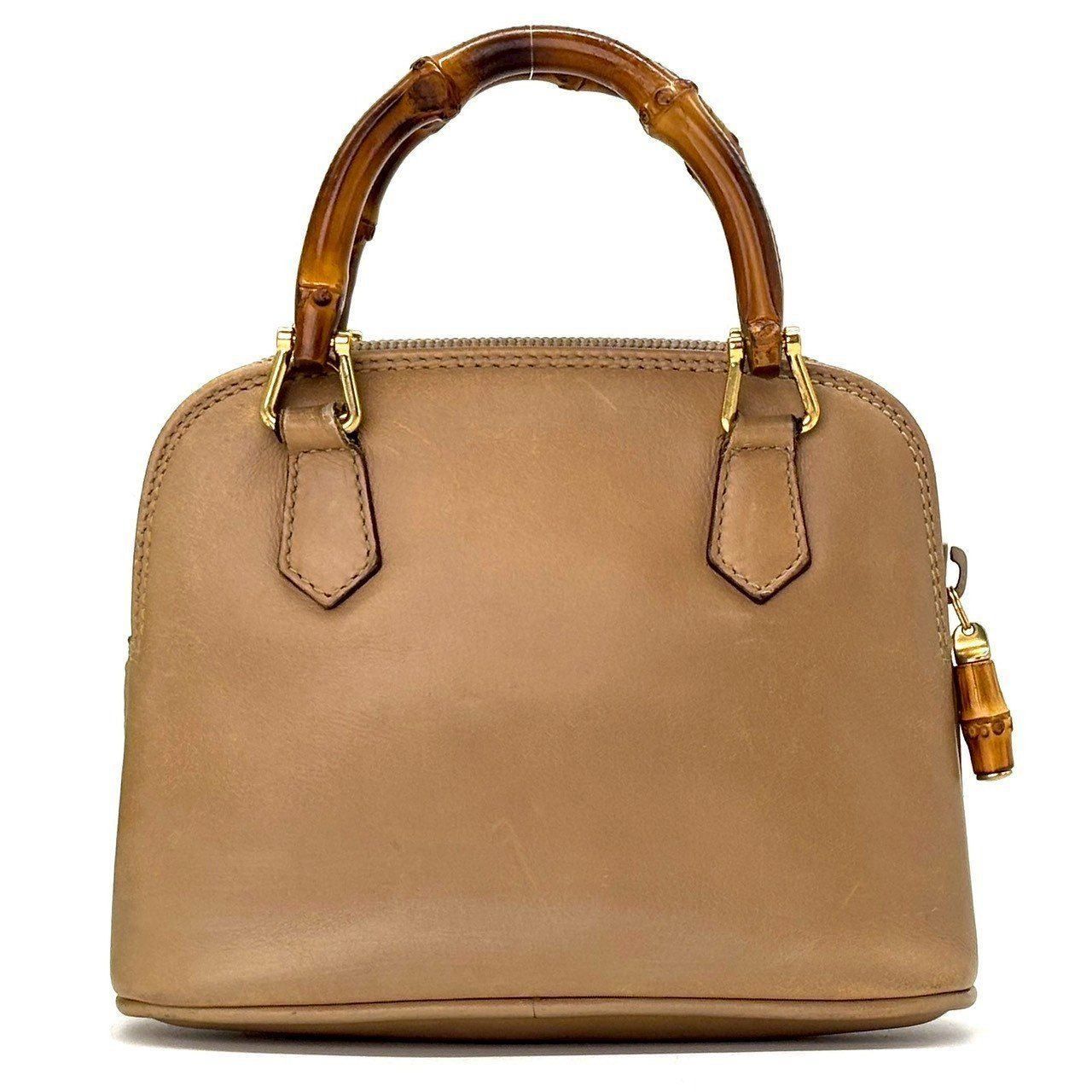 手元に宿る、小さな芸術品✨ GUCCI バンブー ハンドバッグ 2WAY