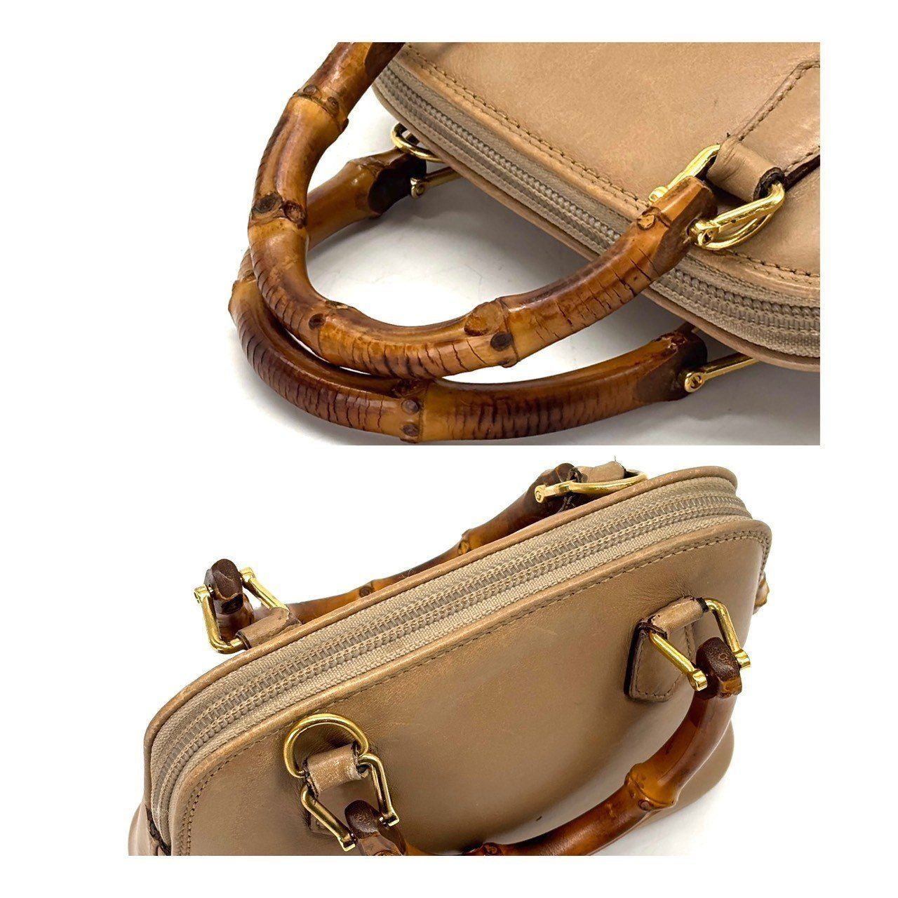 手元に宿る、小さな芸術品✨ GUCCI バンブー ハンドバッグ 2WAY