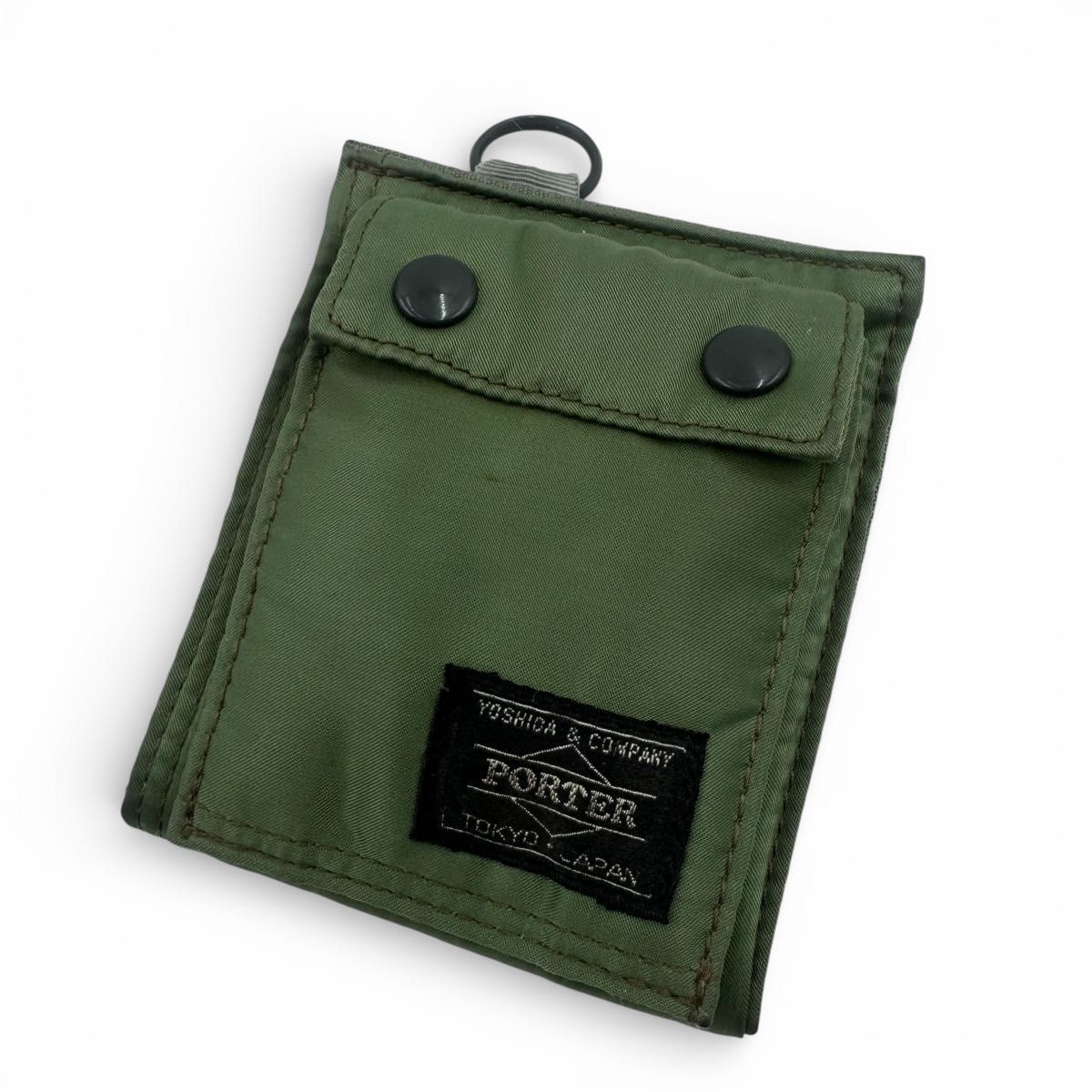 ✨希少カラー 極美品✨PORTER ポーター タンカー 二つ折り財布