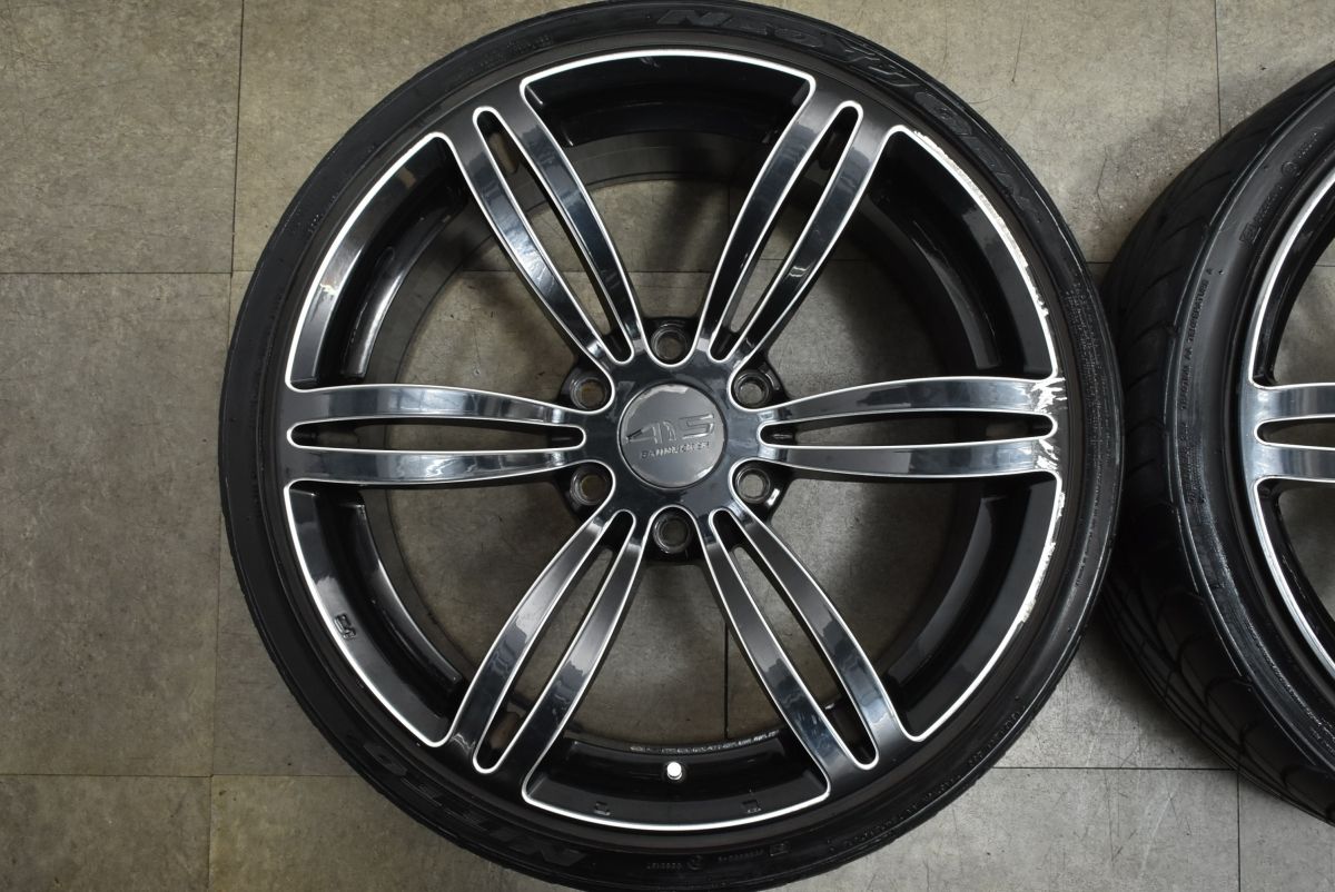 交換用に】415コブラ バッドラッカー 20in 8.5J +34 PCD139.7 ニットー 