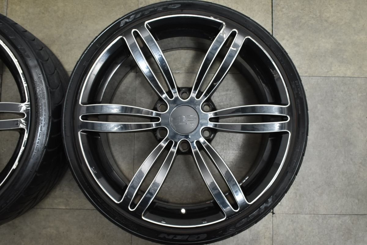 交換用に】415コブラ バッドラッカー 20in 8.5J +34 PCD139.7 ニットー 