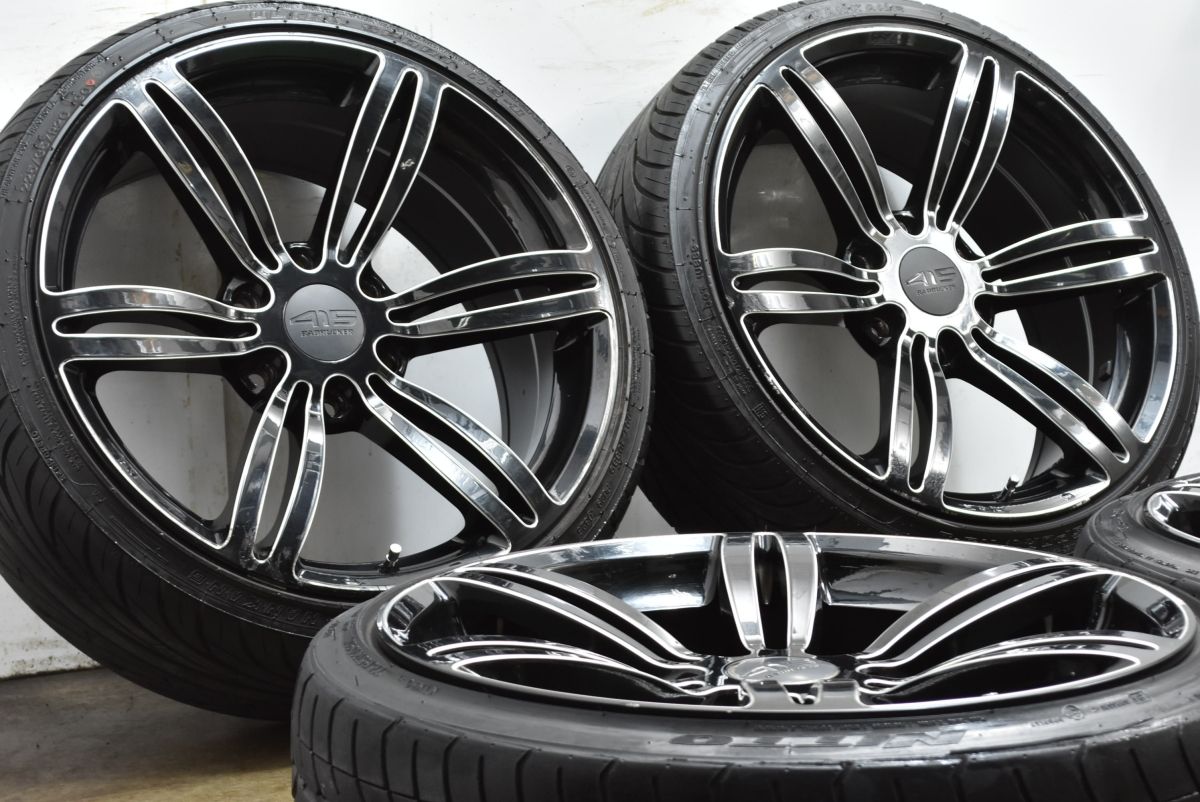 交換用に】415コブラ バッドラッカー 20in 8.5J +34 PCD139.7 ニットー 