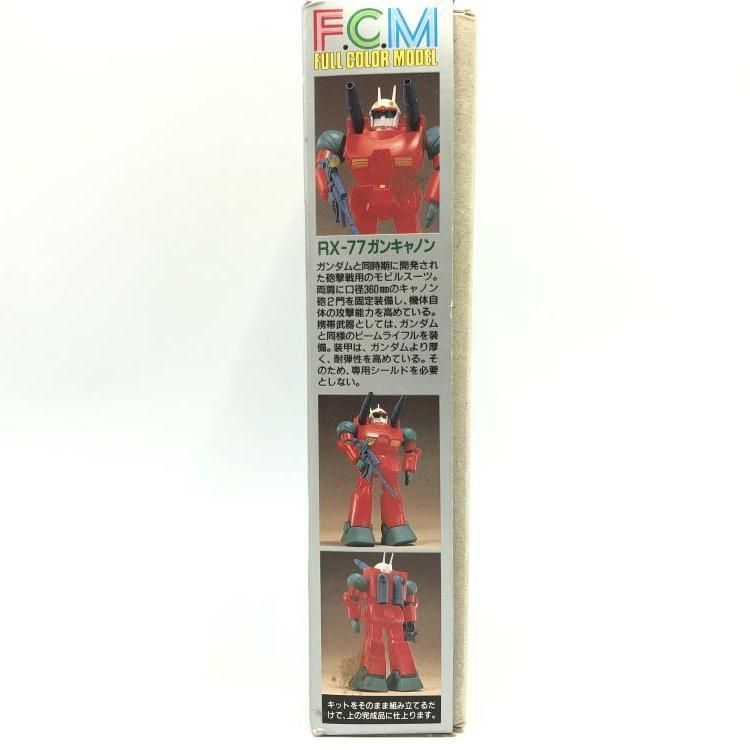 中古】ｶﾞﾝﾀﾞﾑ）FCM02 1/144 RX-77 ガンキャノン 10周年記念限定版