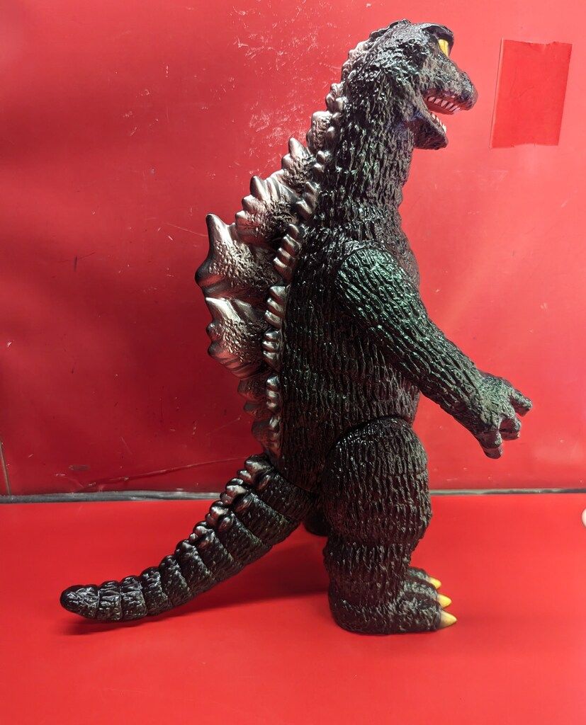 マーミット ソフビライフのかっこいい怪獣軍団 ジャイアントゴジラ/黒