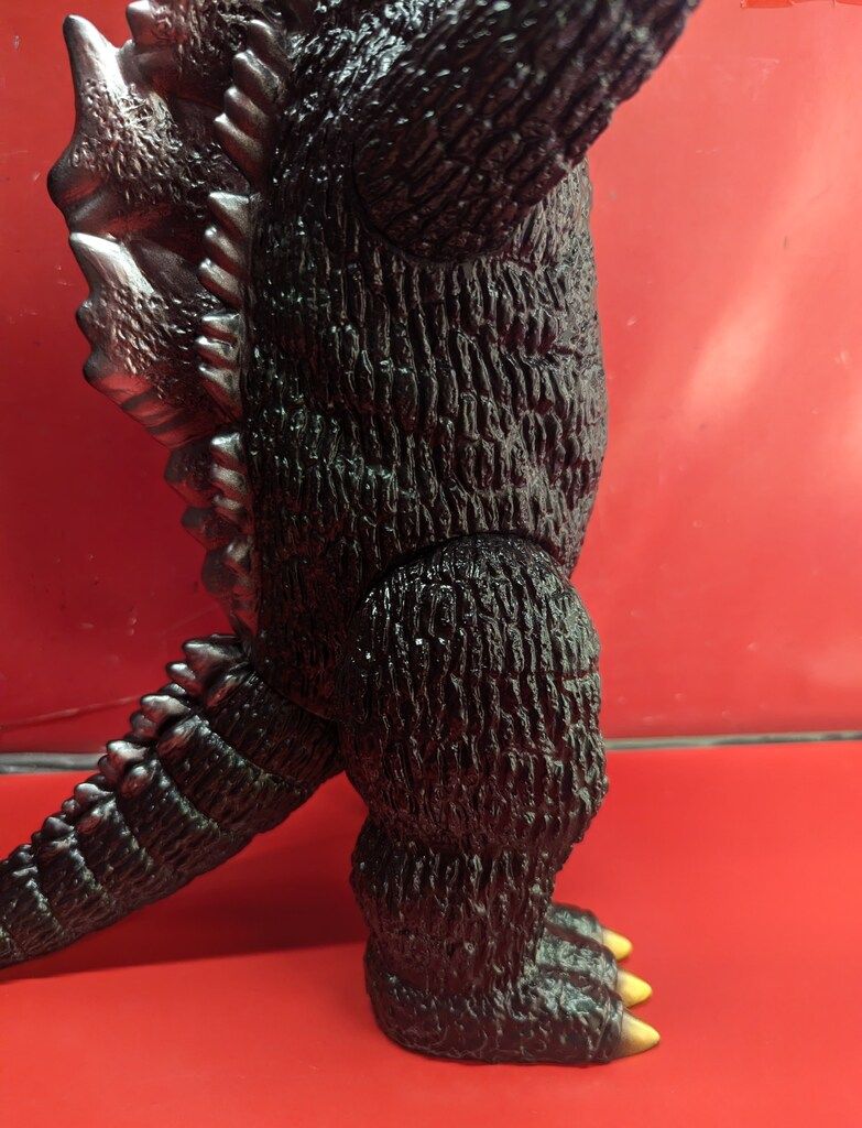 マーミット ソフビライフのかっこいい怪獣軍団 ゴジラ　エフェクト付き マーミット ソフビライフのかっこいい怪獣軍団 ジャイアントゴジラ/黒