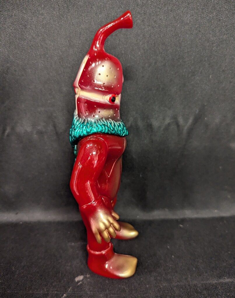 M1号 世紀の大怪獣 ケムール人 ワインレッド ソフビ⁄シンビンショップ×M1