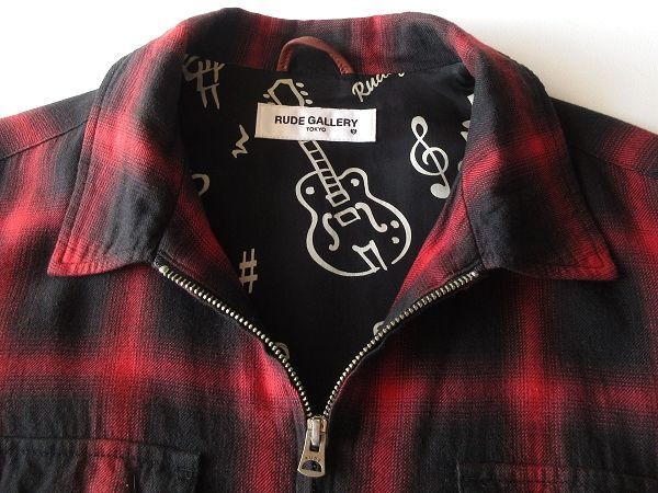 RUDE GALLERY ルードギャラリー SWING TOP OMBRE ロゴ刺繍 コットン