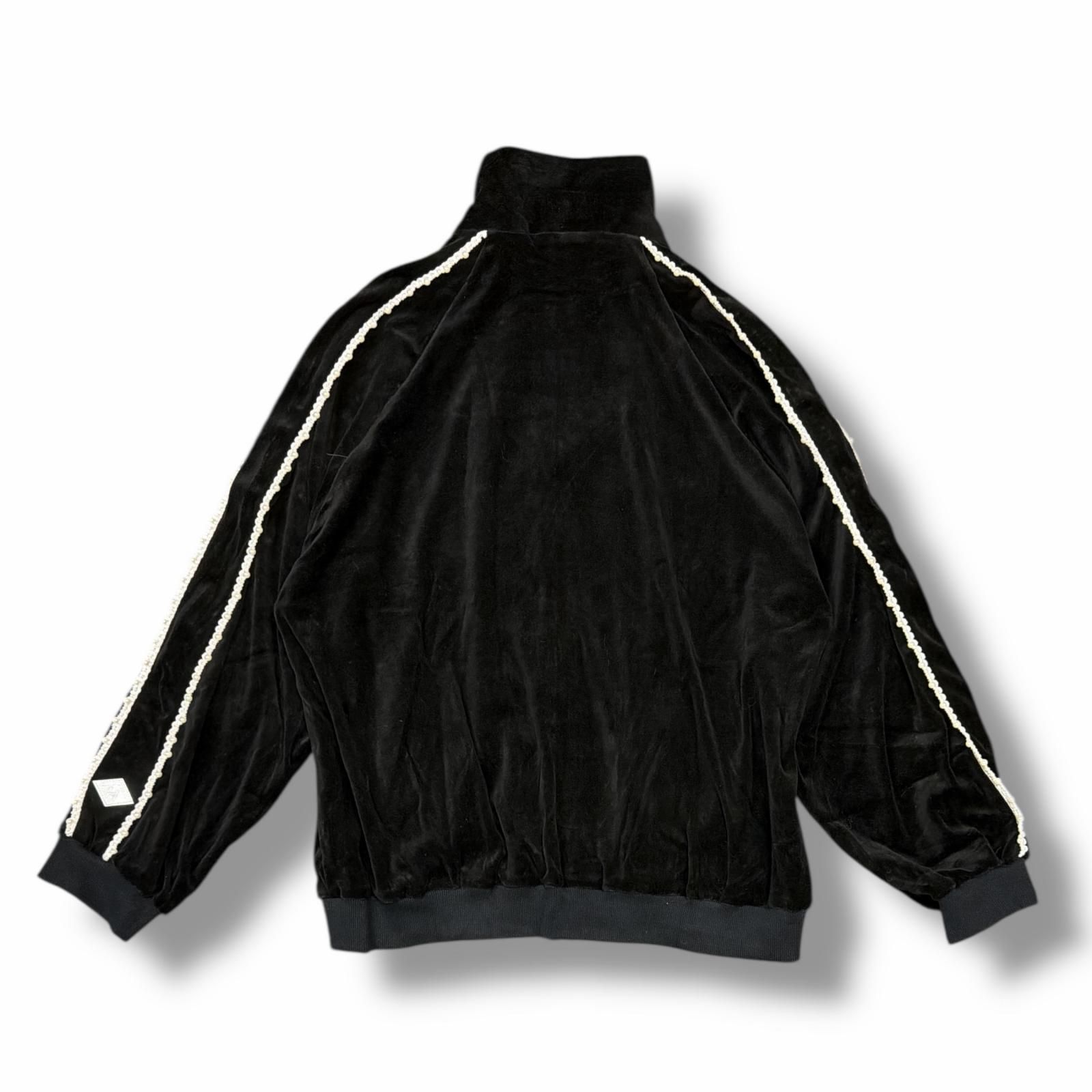 参考上代61600円 未使用 el conductorH 25SS PEARL PIPING VELOURS 