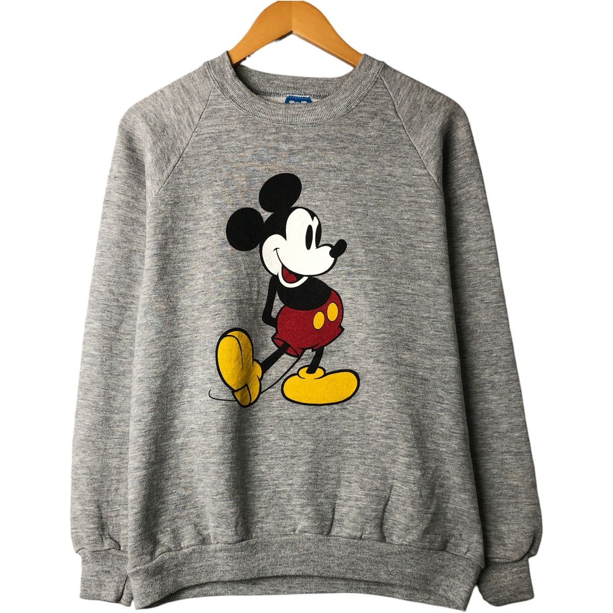 古着 80年代 ディズニー Disney MICKEY MOUSE ミッキーマウス 国旗柄 