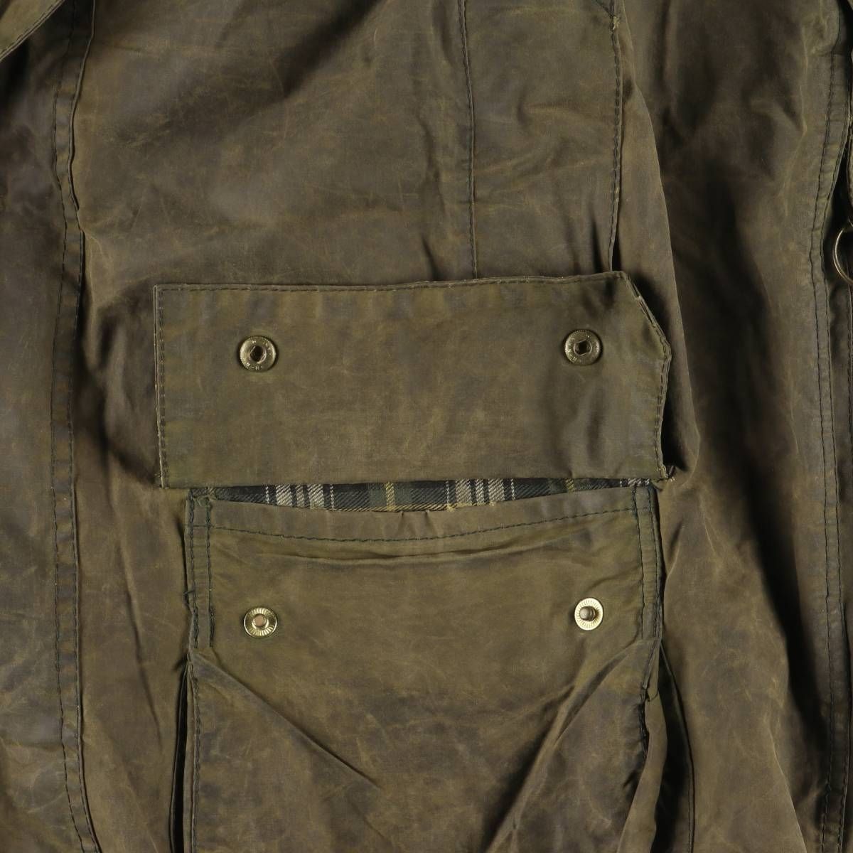 古着 90年代 バブアー Barbour BEAUFORT ビューフォート 旧3ワラント