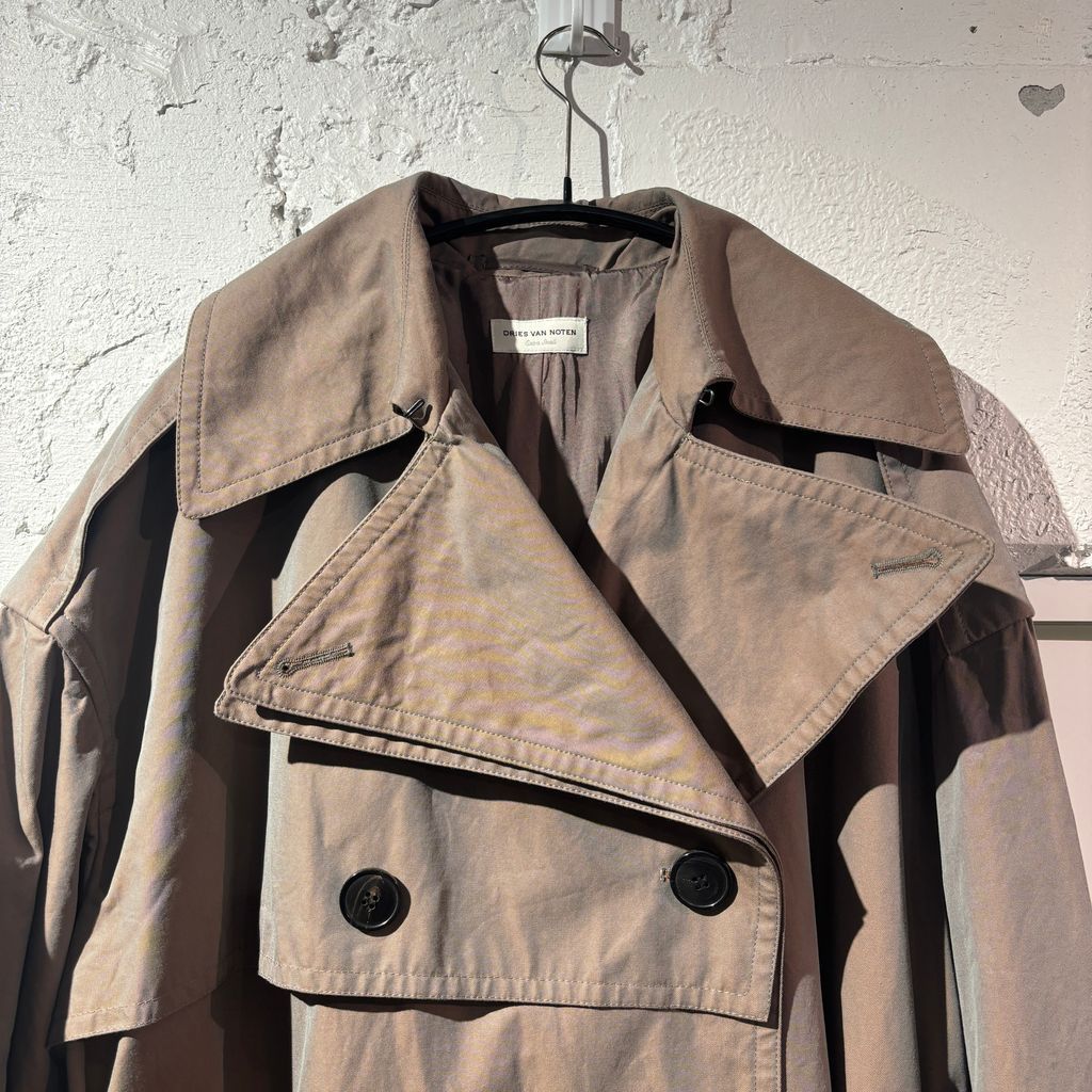 DRES VAN NOTEN ベージュ トレンチコート DRES VAN NOTEN ベージュ トレンチコート Dries Van Noten(ドリス