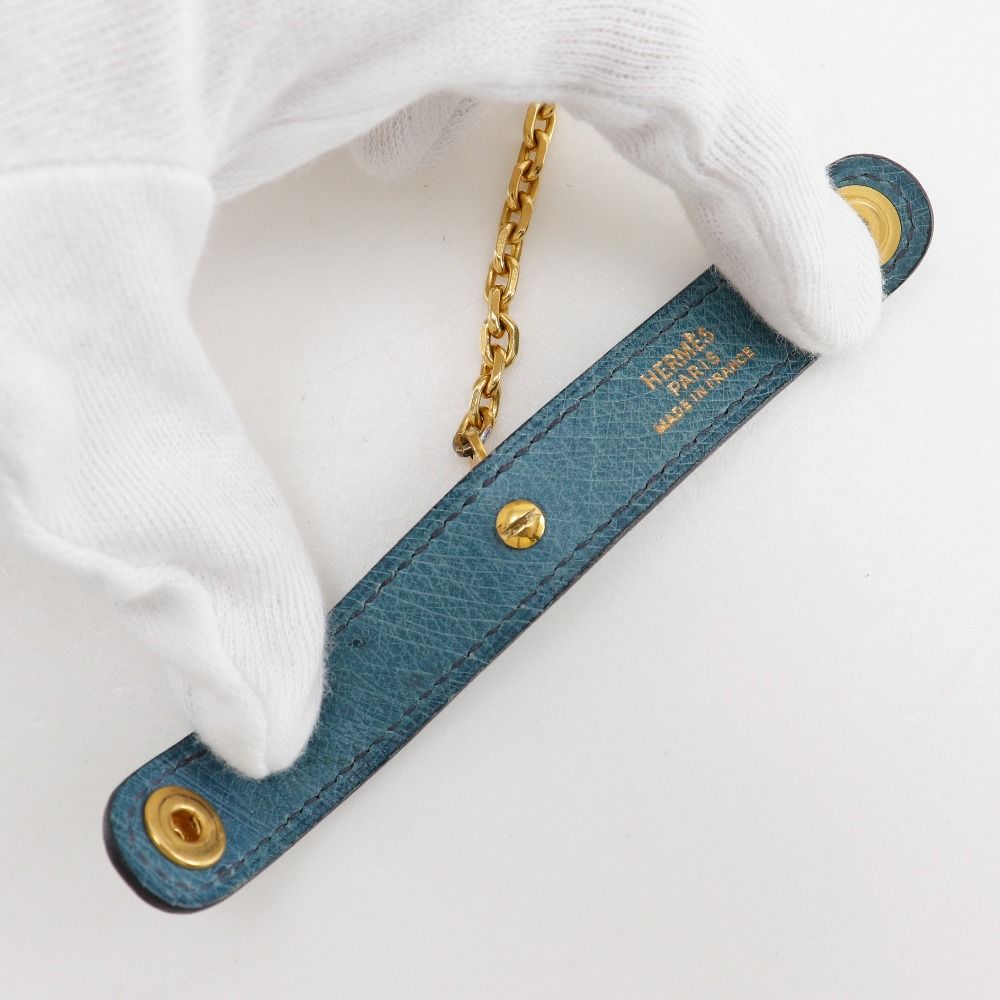 エルメス グローブホルダー ブルー オーストリッチ エルメス グローブ