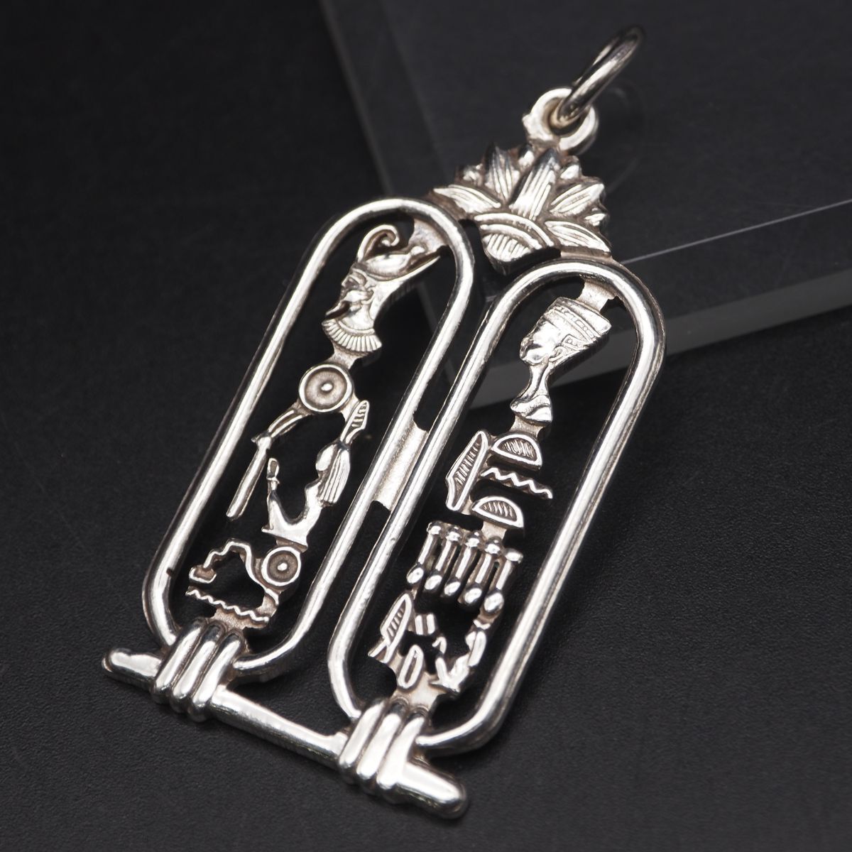 L463 ヴィンテージ ペンダント トップ ヒエログリフ 古代エジプト 象形