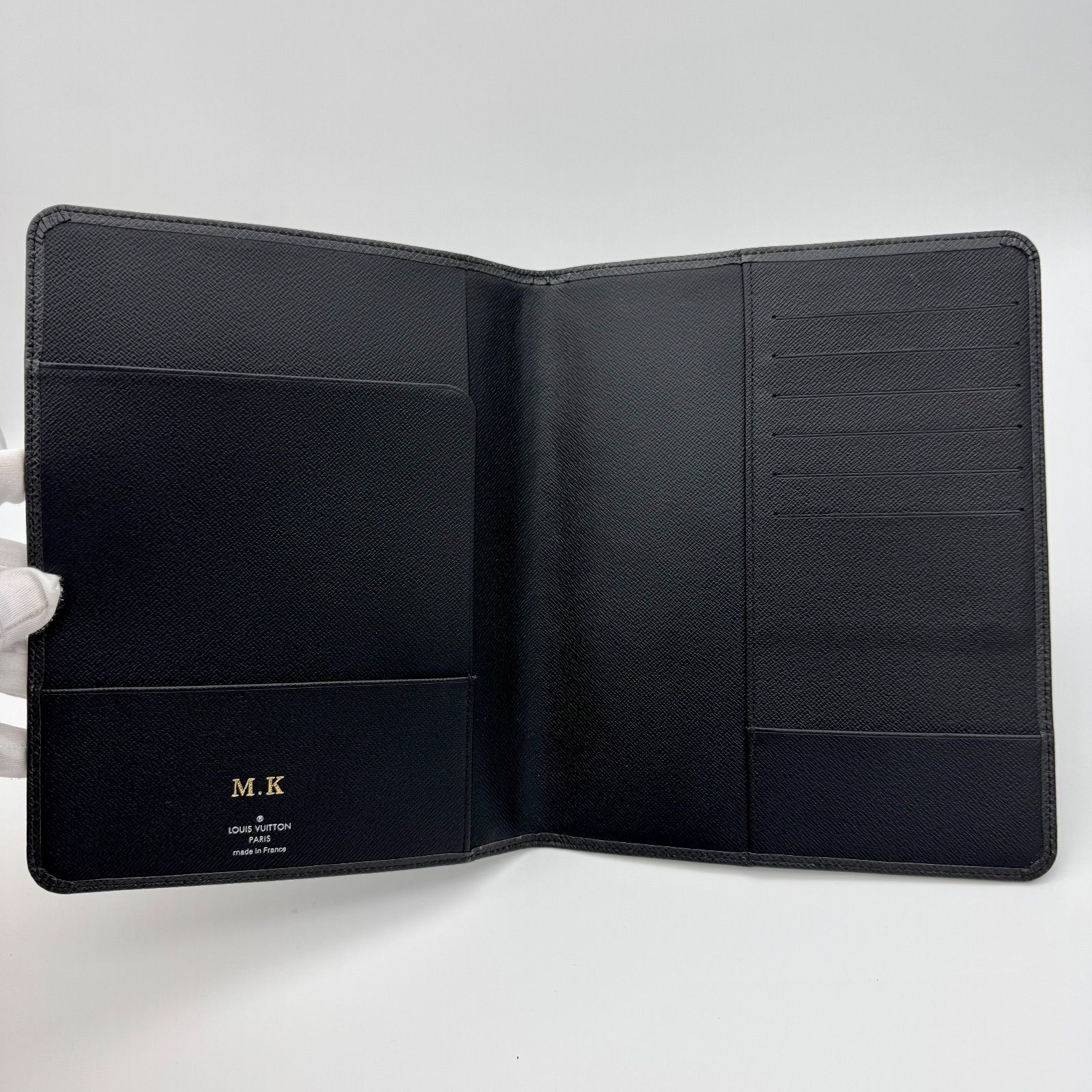 ルイヴィトン LOUIS VUITTON アジェンダ ビューロー タイガ ブラック系