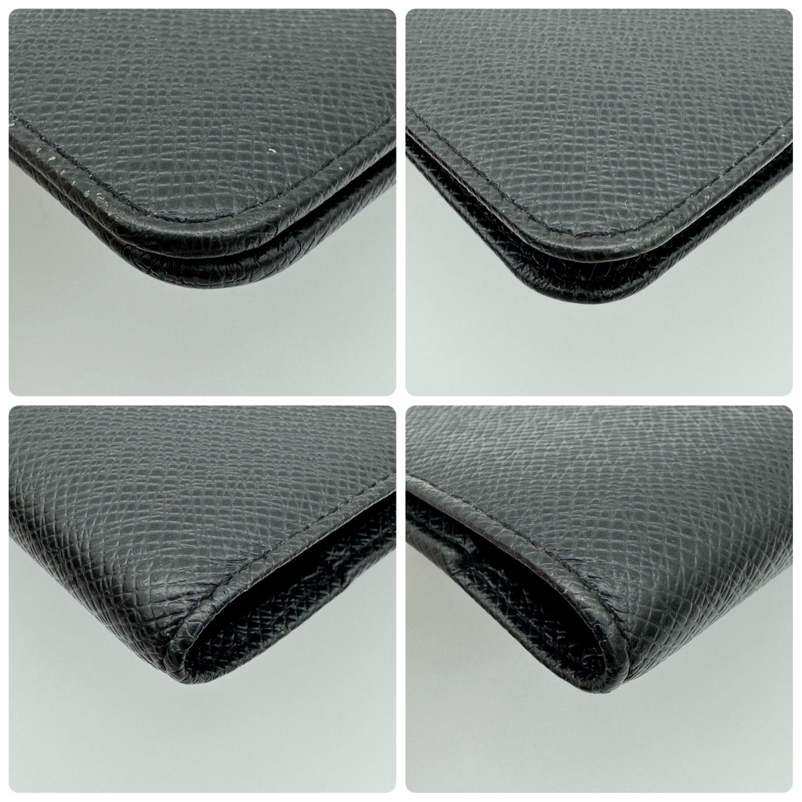 ルイヴィトン　アジェンダビューロー　タイガ　黒　A5ノート　カバー　レザー ルイヴィトン LOUIS VUITTON アジェンダ ビューロー タイガ ブラック系