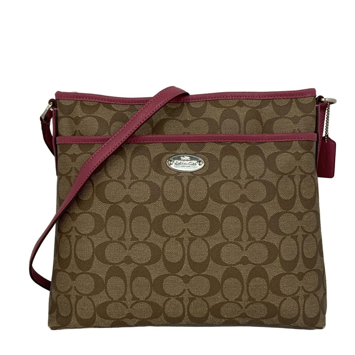 COACH(コーチ) ショルダーバッグ ラグジュアリーシグネチャーファイル 