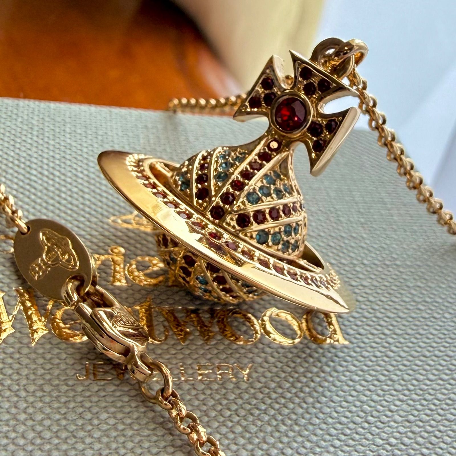 希少正規品/旧型 VivienneWestwood キングリング赤 S - メルカリ