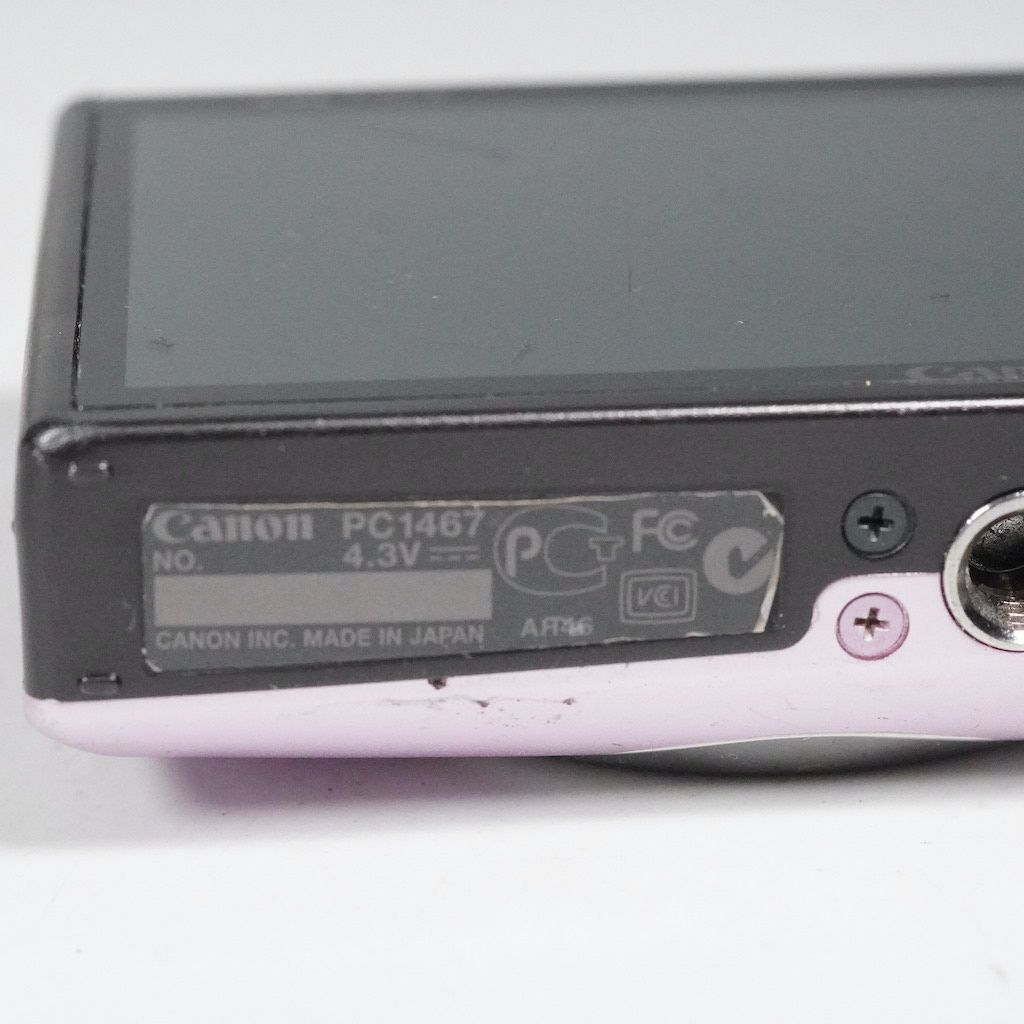 Canon キャノン IXY 10S ピンク 動作OK 返金保証 /2510 - メルカリ