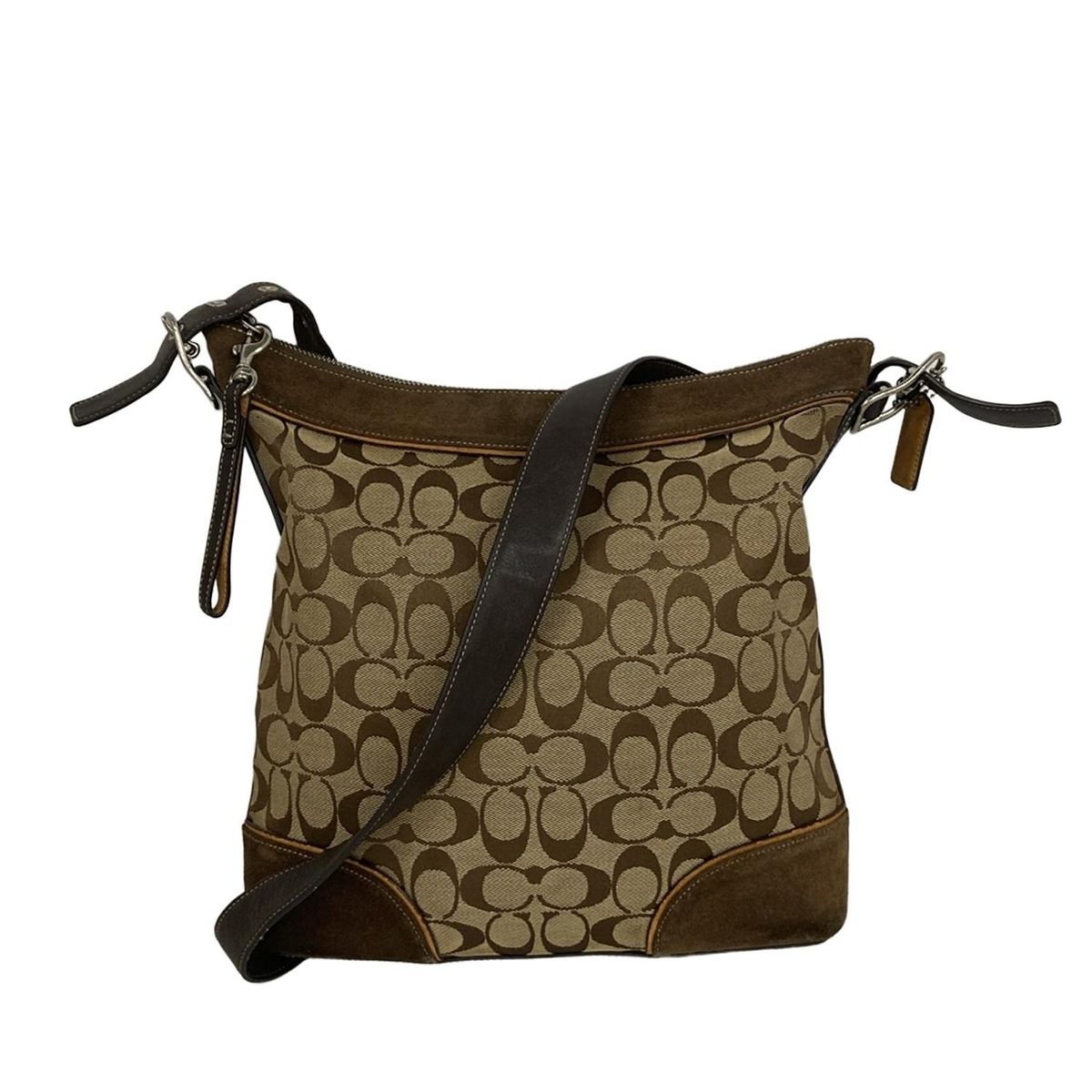 COACH(コーチ) ショルダーバッグ シグネチャースリムダッフル 
