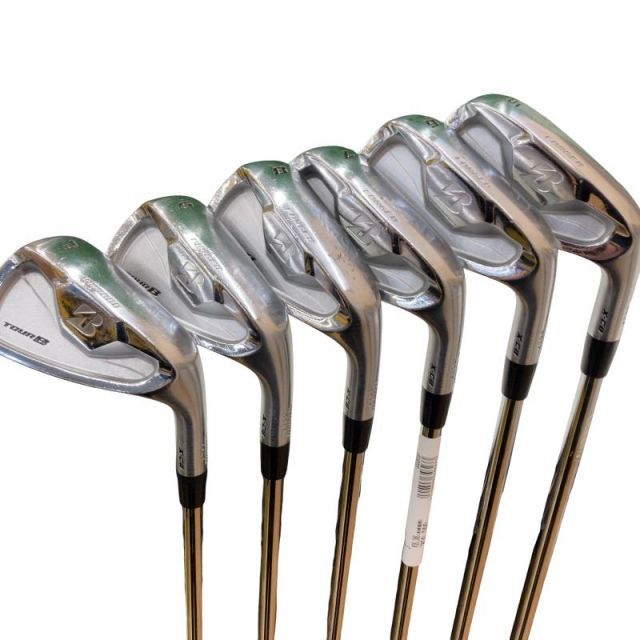 中古】 ブリヂストン TOUR B X-CB 6S アイアンセット IR 純正特注