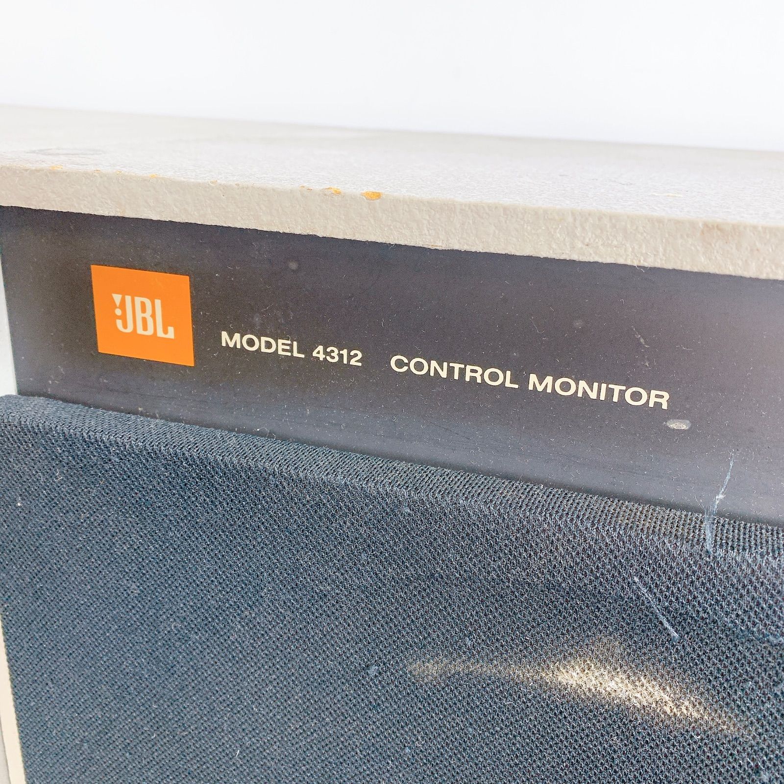 H-396 JBL 4312 CONTROL MONITOR スピーカー ペア 2台セット ブラック 
