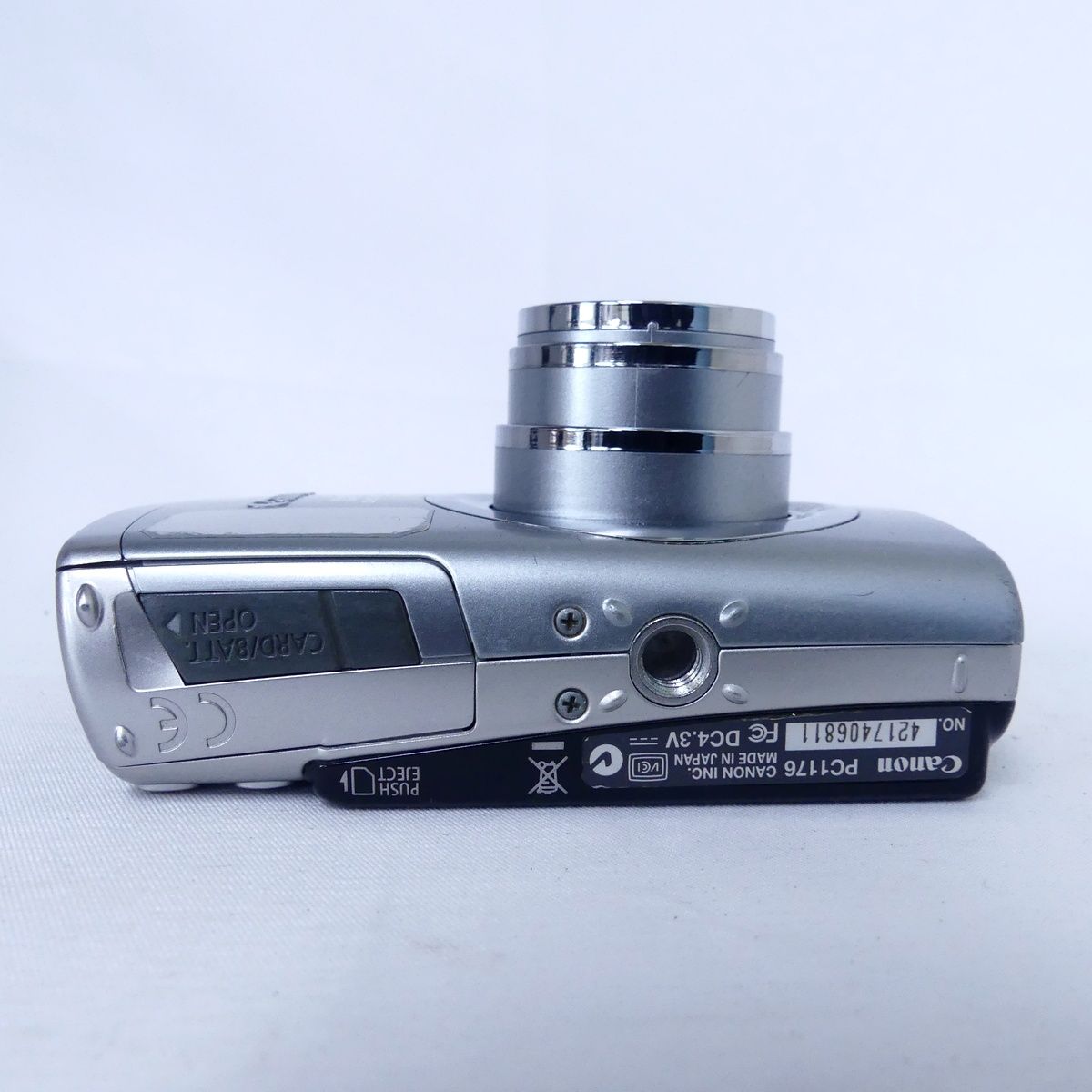 [296]Canon IXY DIGITAL PC1176 コンパクトデジカメ Canon キヤノン IXY DIGITAL 800 IS イクシー PC1176 デジタルカメラ