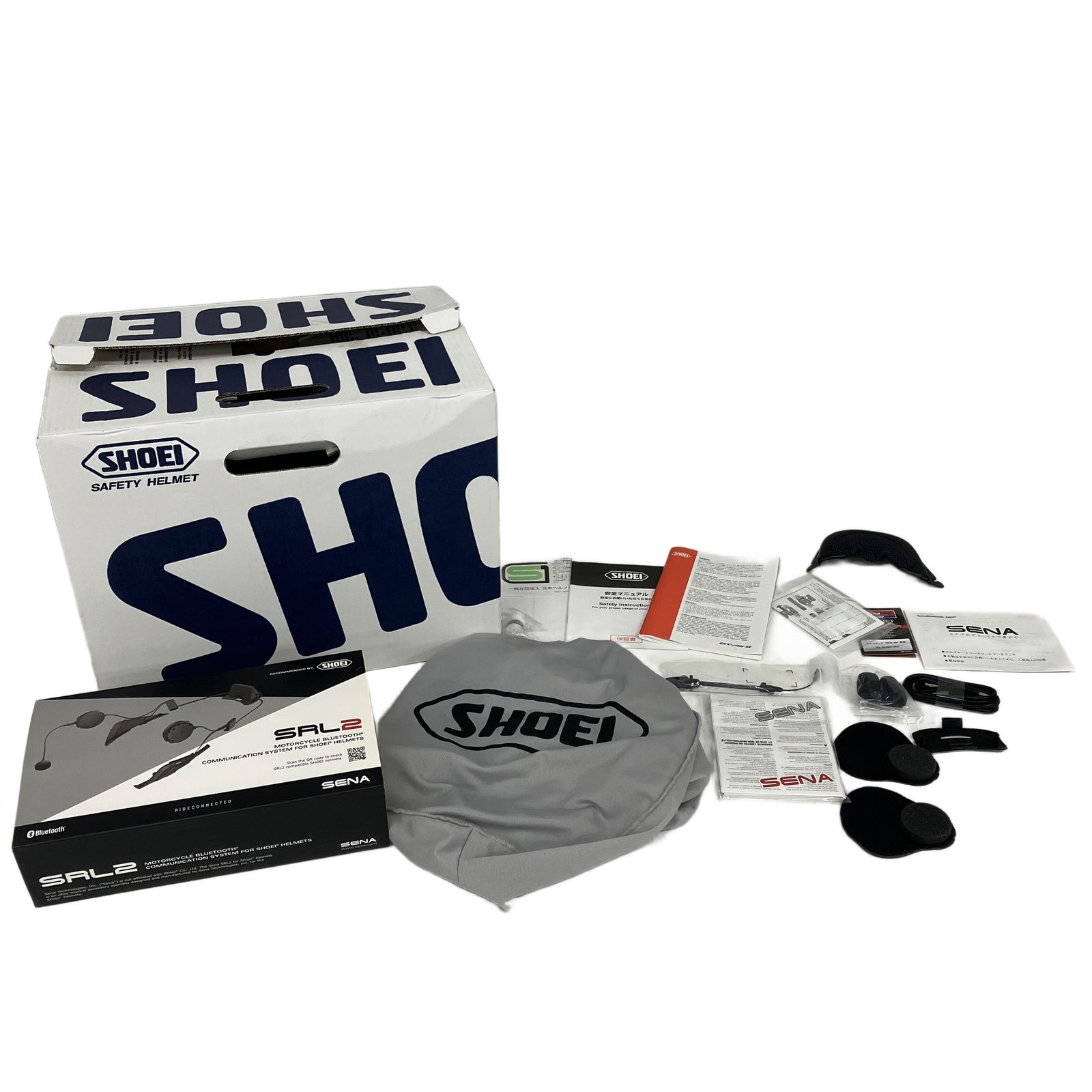 SHOEI ショウエイ GT-Air II ヘルメット Lサイズ SENA セナ SRL2