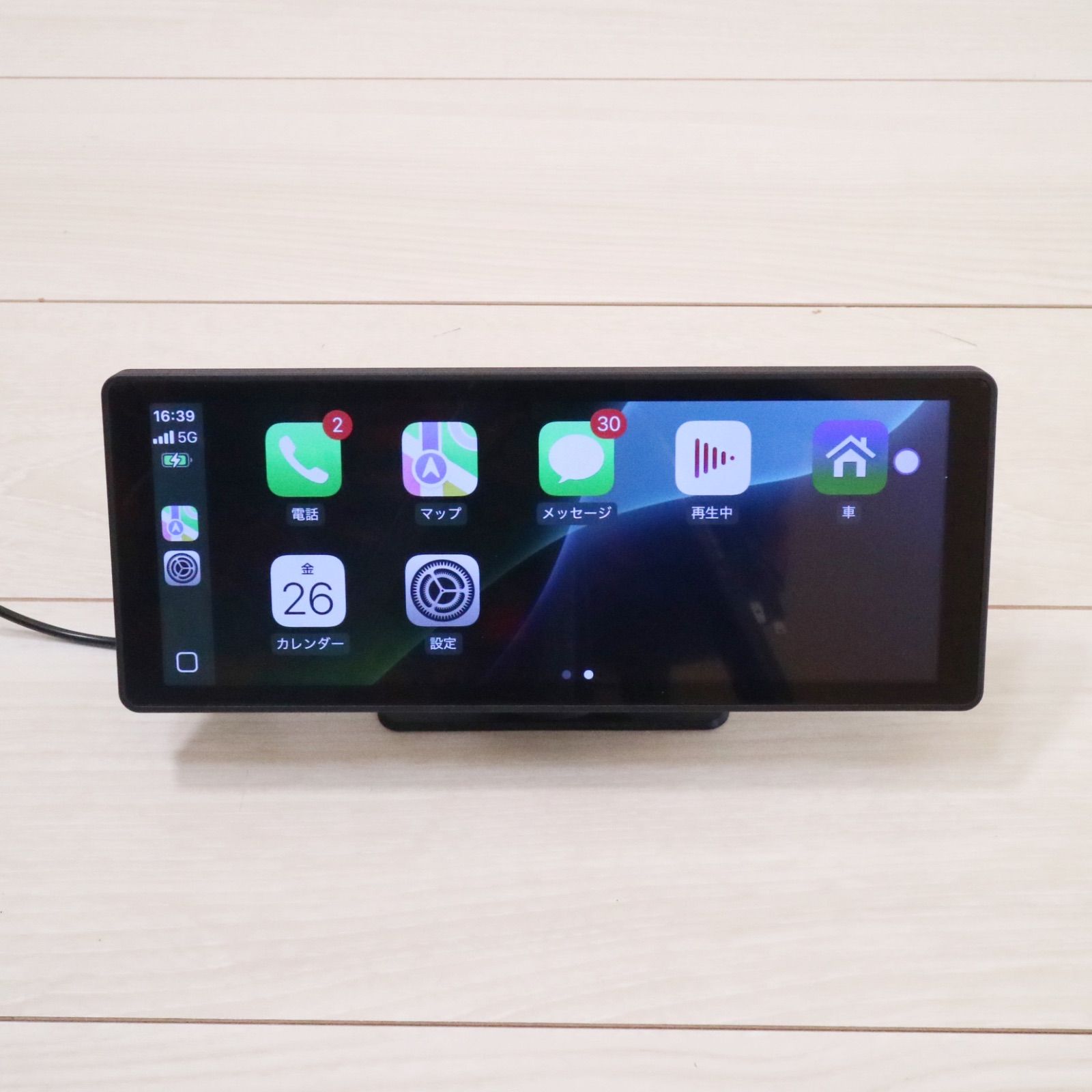 ディスプレイオーディオ ポータブルカープレイヤー カーナビ 9インチ 