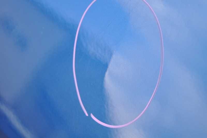 リアゲートパネル ハイマウント カメラ付 バックドア B572P 青 (JF2