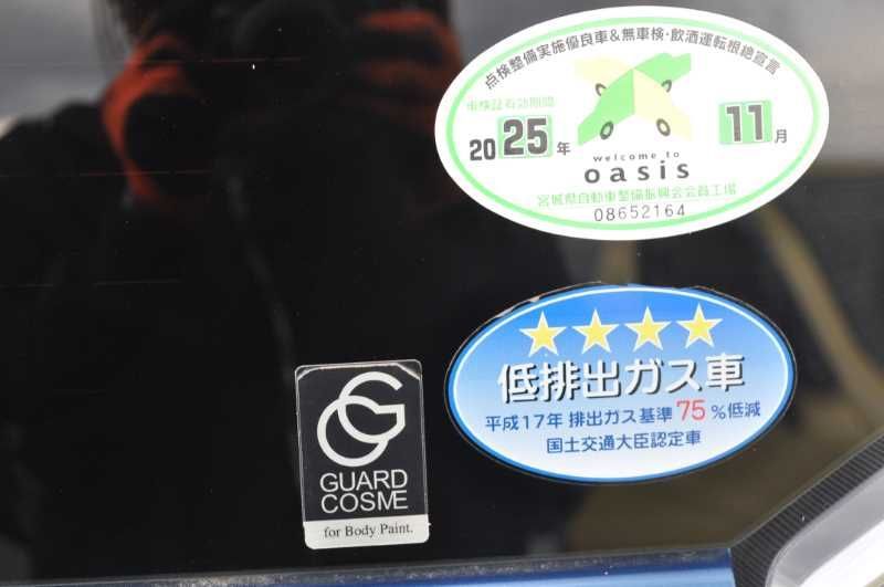 リアゲートパネル ハイマウント カメラ付 バックドア B572P 青 (JF2