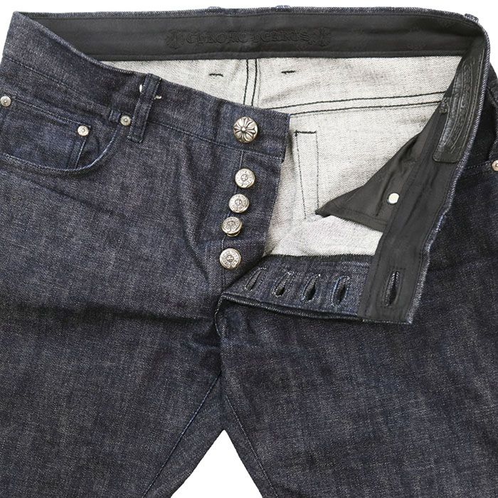 CHROME HEARTS クロム ハーツ デニム パンツ 5P ジーンズ シルバー