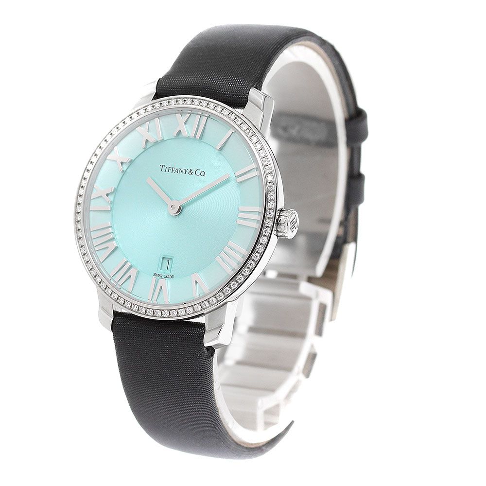 ティファニー TIFFANY&Co. アトラス 2ハンド デイト ダイヤベゼル
