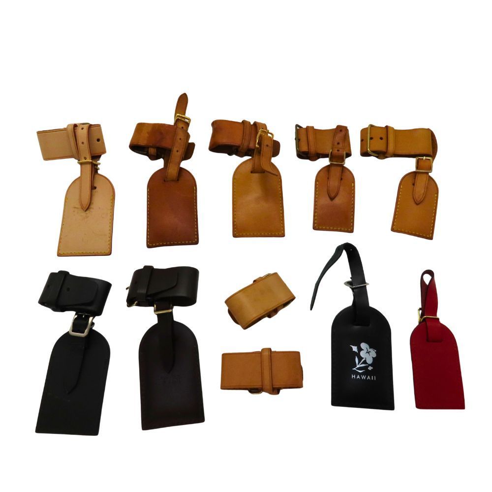 中古】LOUIS VUITTON ルイヴィトン ネームタグ 9個 ポワニエ 9個