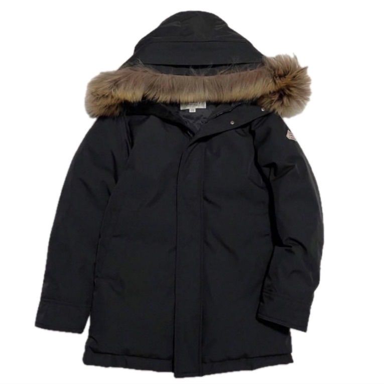 ピレネックス PYRENE ANNECY FUR ファー 黒 ブラック ダウンジャケット 