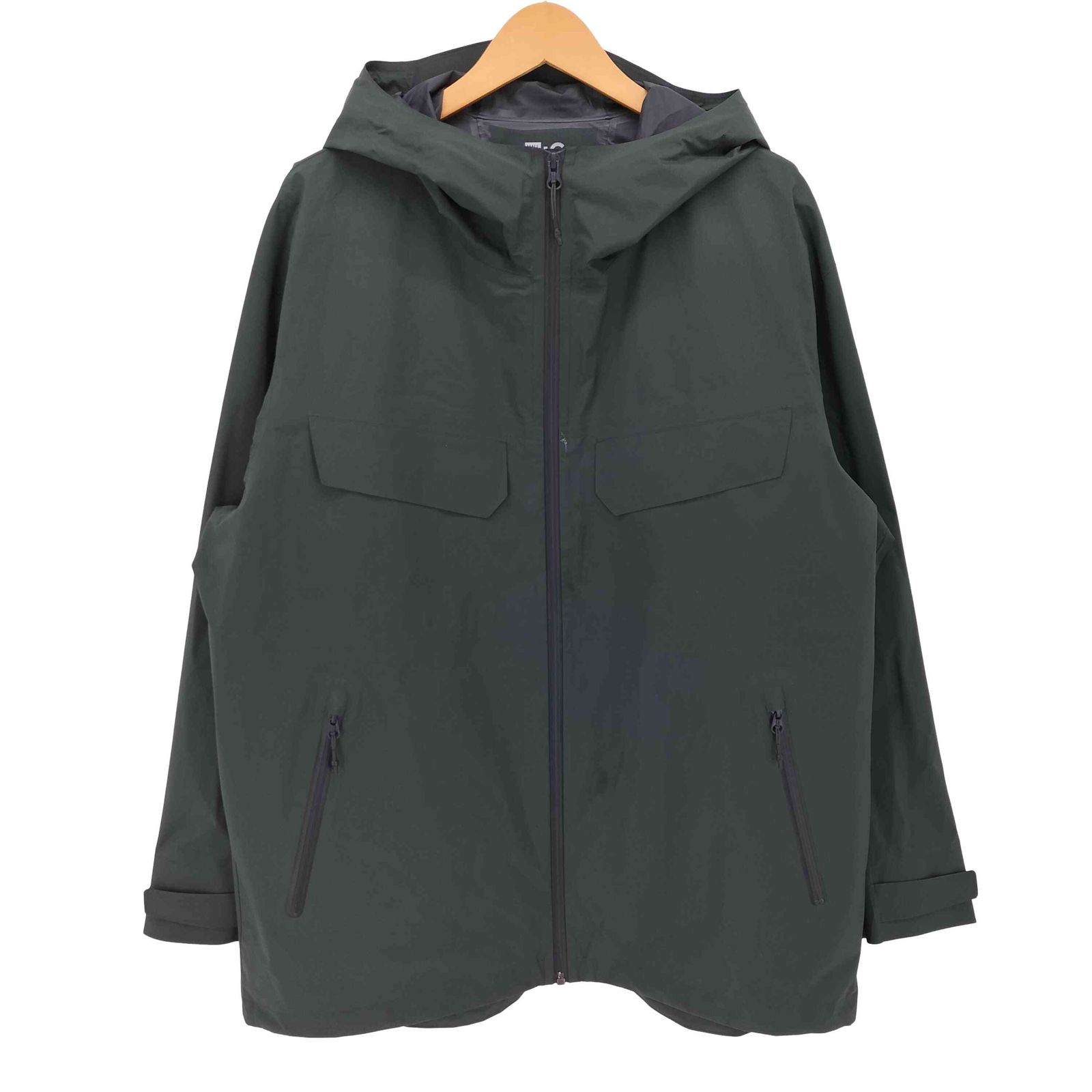 ユニクロシー UNIQLO：C 25AW ブロックテック パーカ メンズ JPN：XL