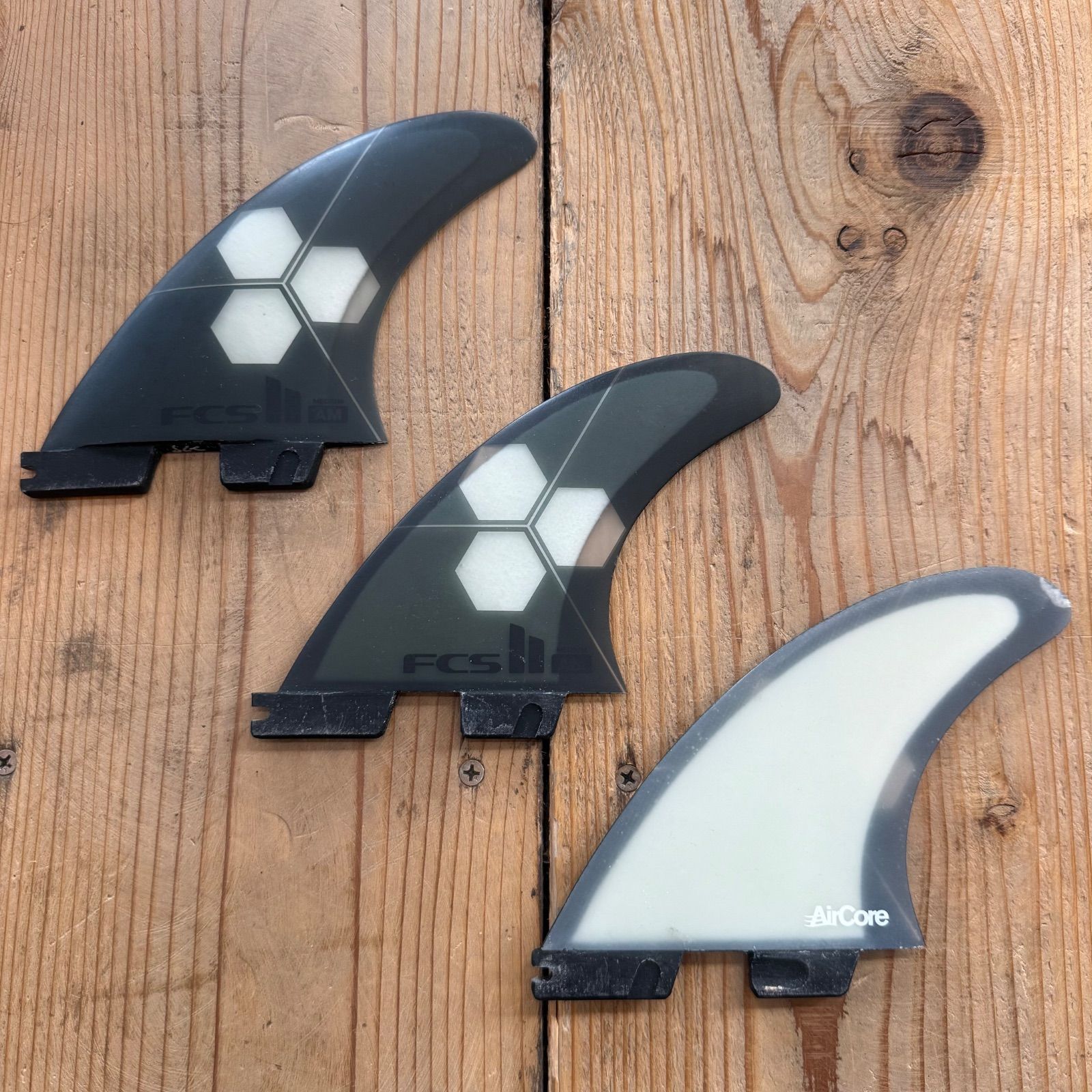 中古品 FCS2 フィン AM ALMERRICK アルメリック AirCore エアコア