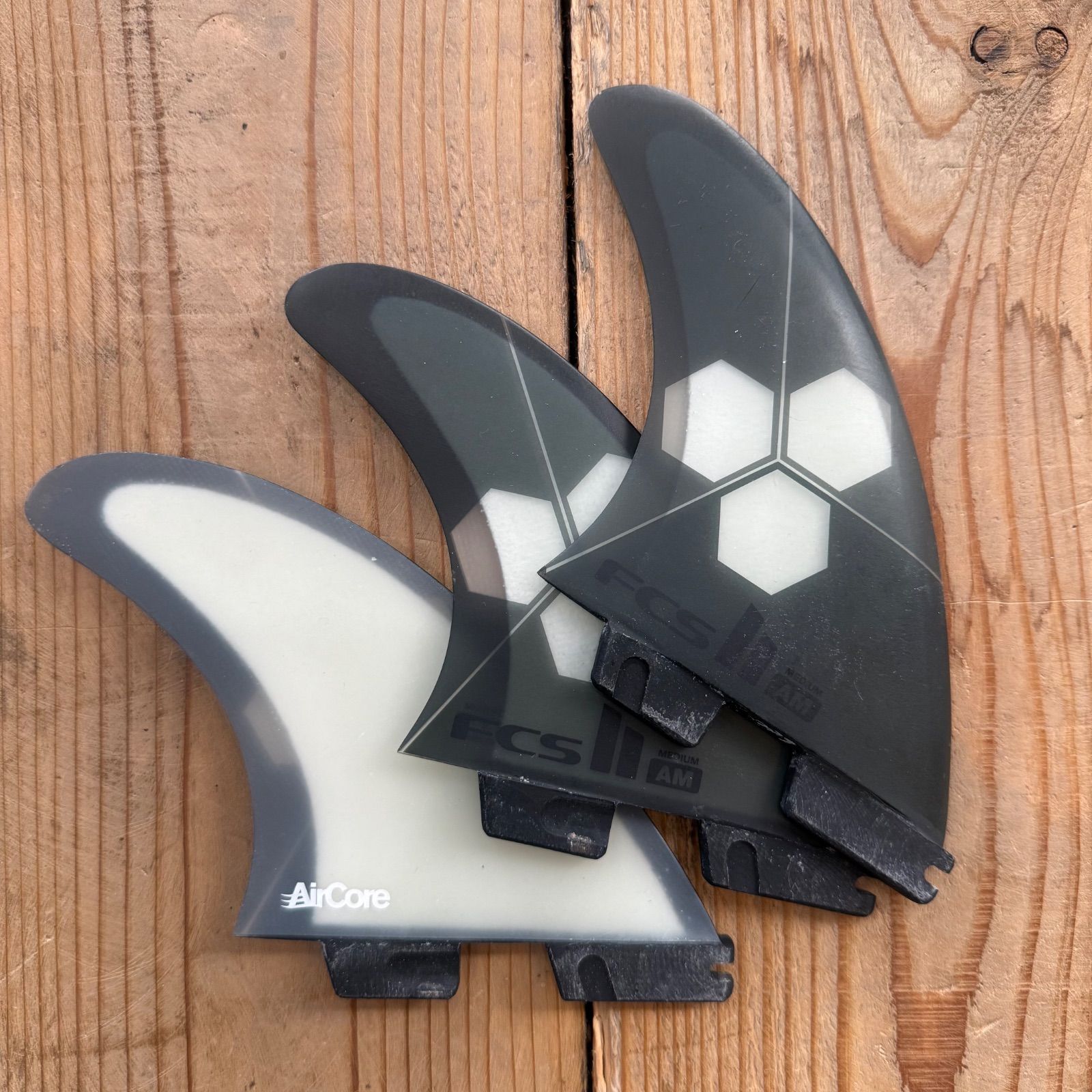 中古品 FCS2 フィン AM ALMERRICK アルメリック AirCore エアコア