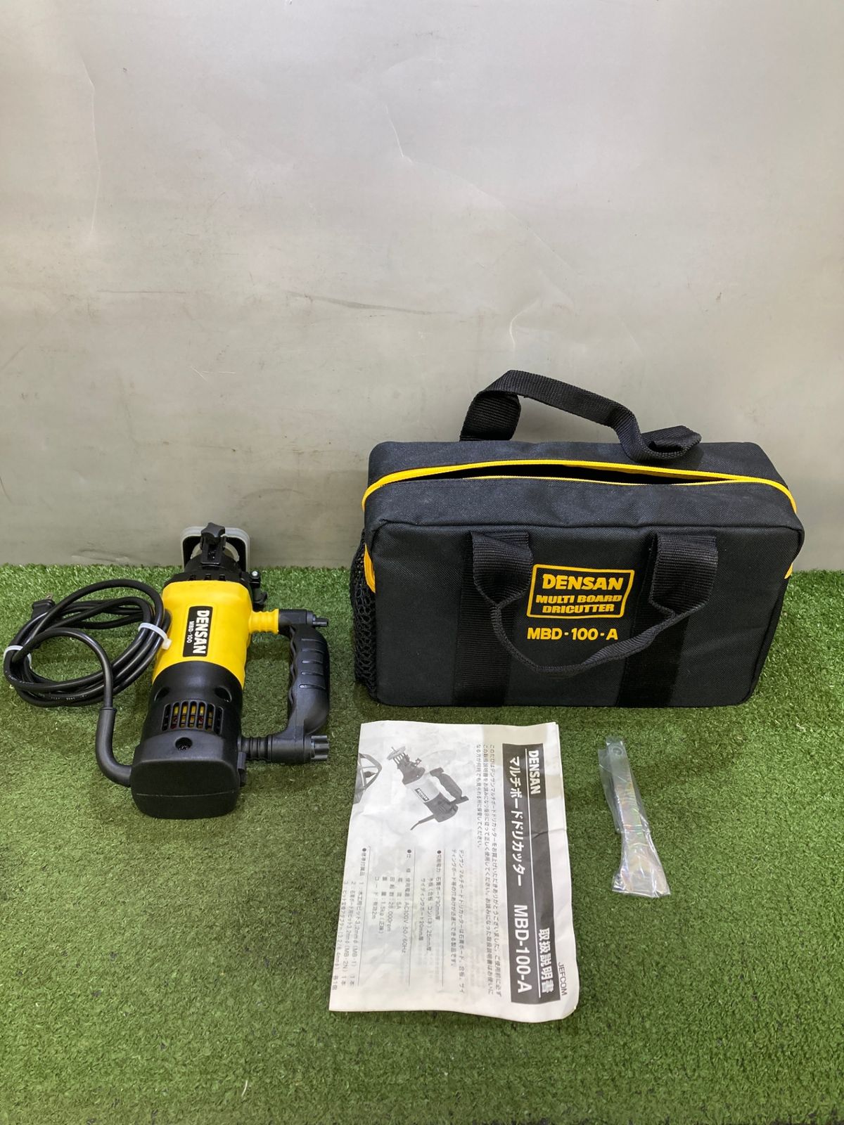 中古品】【0921】☆デンサン マルチボードドリカッター MBD-100 