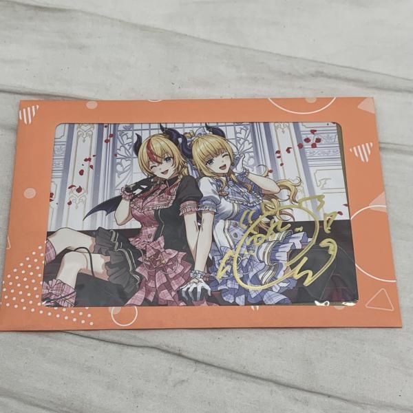 ホロライブ 癒月ちょこ 直筆サイン入りポストカード&水着アクリルスタンド ホロライブ 癒月ちょこ 直筆サイン入りポストカード&水着アクリル